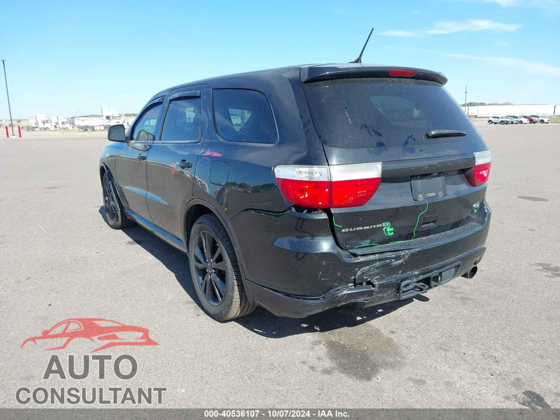 DODGE DURANGO 2012 - 1C4SDHCT0CC191276