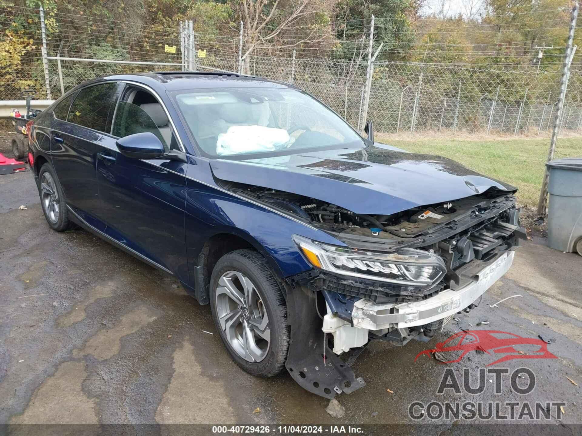 HONDA ACCORD 2019 - 1HGCV1F47KA110346