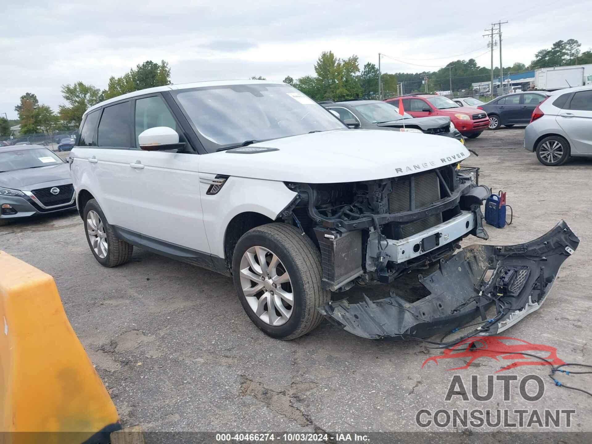 LAND ROVER RANGE ROVER SPORT 2016 - SALWR2PFXGA595426