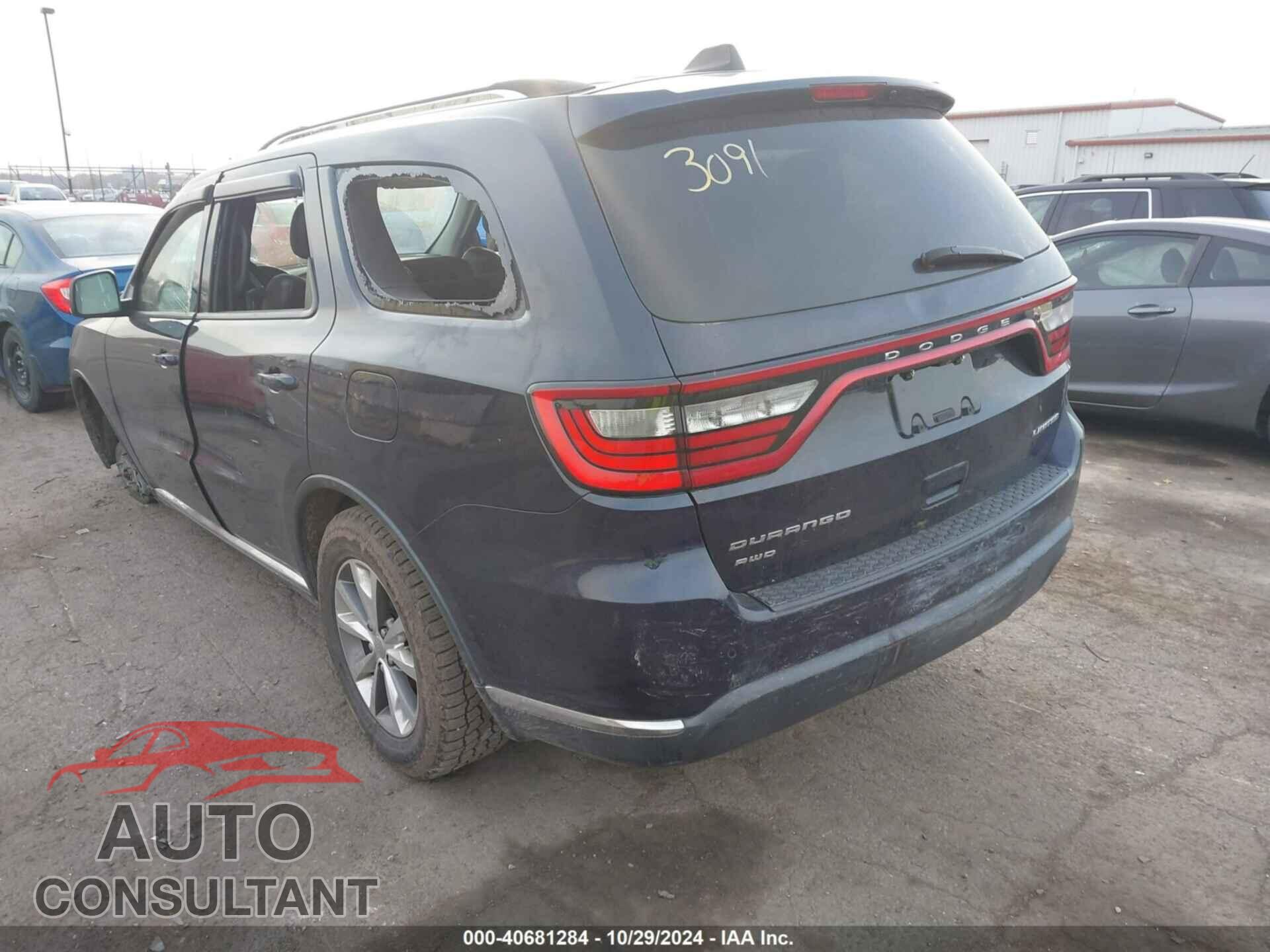 DODGE DURANGO 2014 - 1C4RDJDG1EC593091