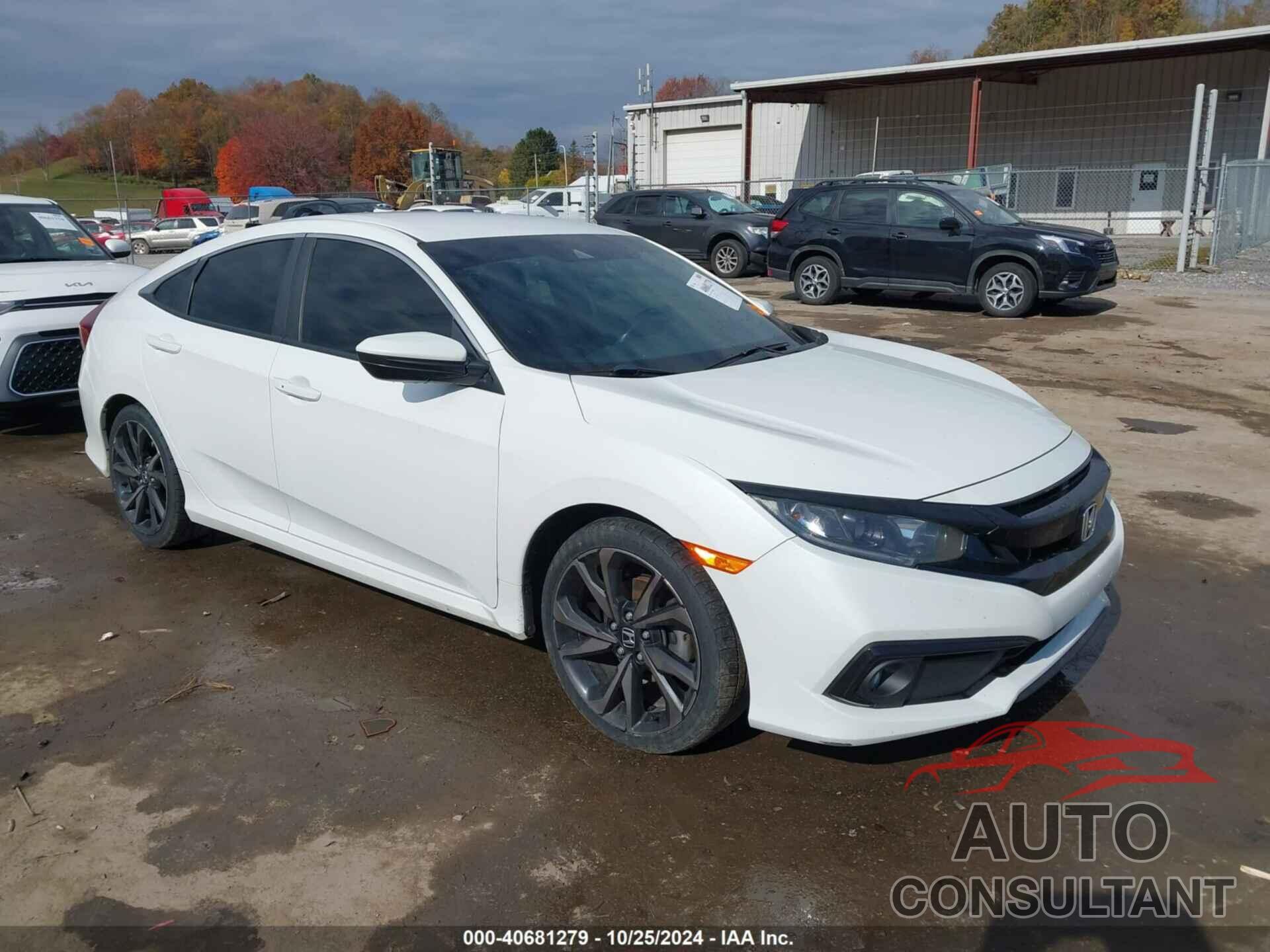 HONDA CIVIC 2019 - 2HGFC2F84KH557097