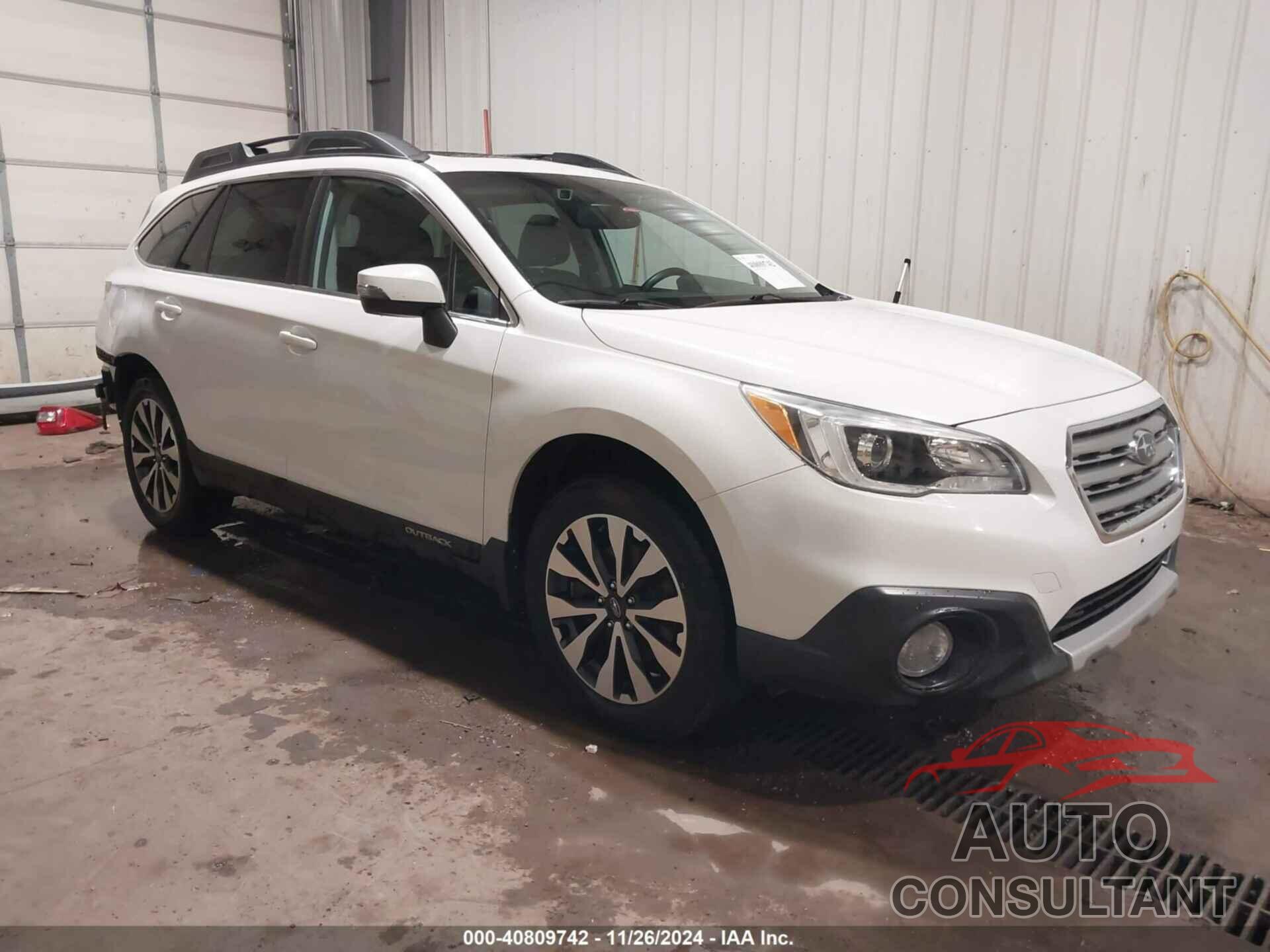 SUBARU OUTBACK 2016 - 4S4BSBNC9G3210358