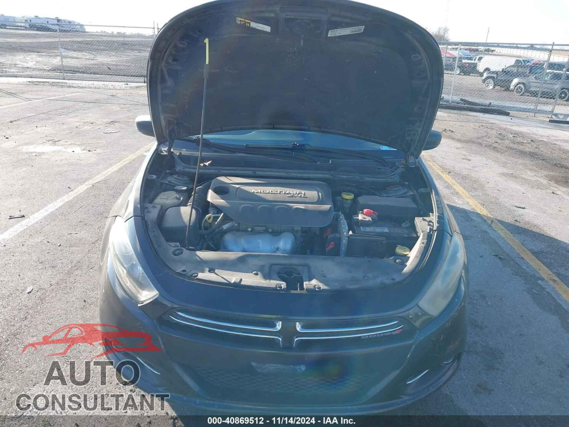DODGE DART 2015 - 1C3CDFBB2FD227733