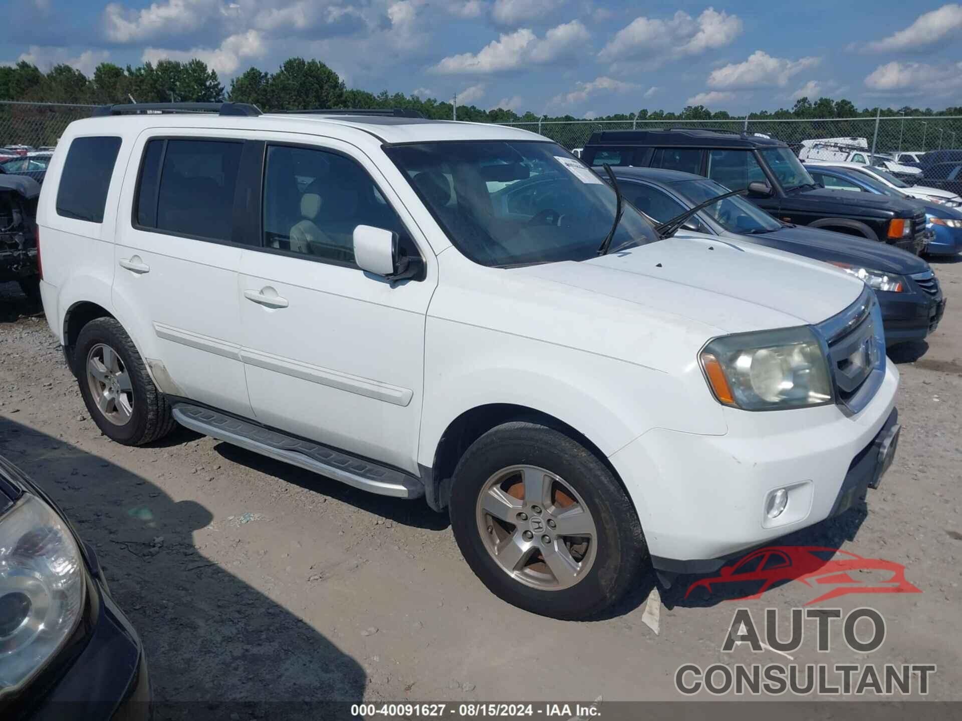 HONDA PILOT 2011 - 5FNYF4H55BB037848