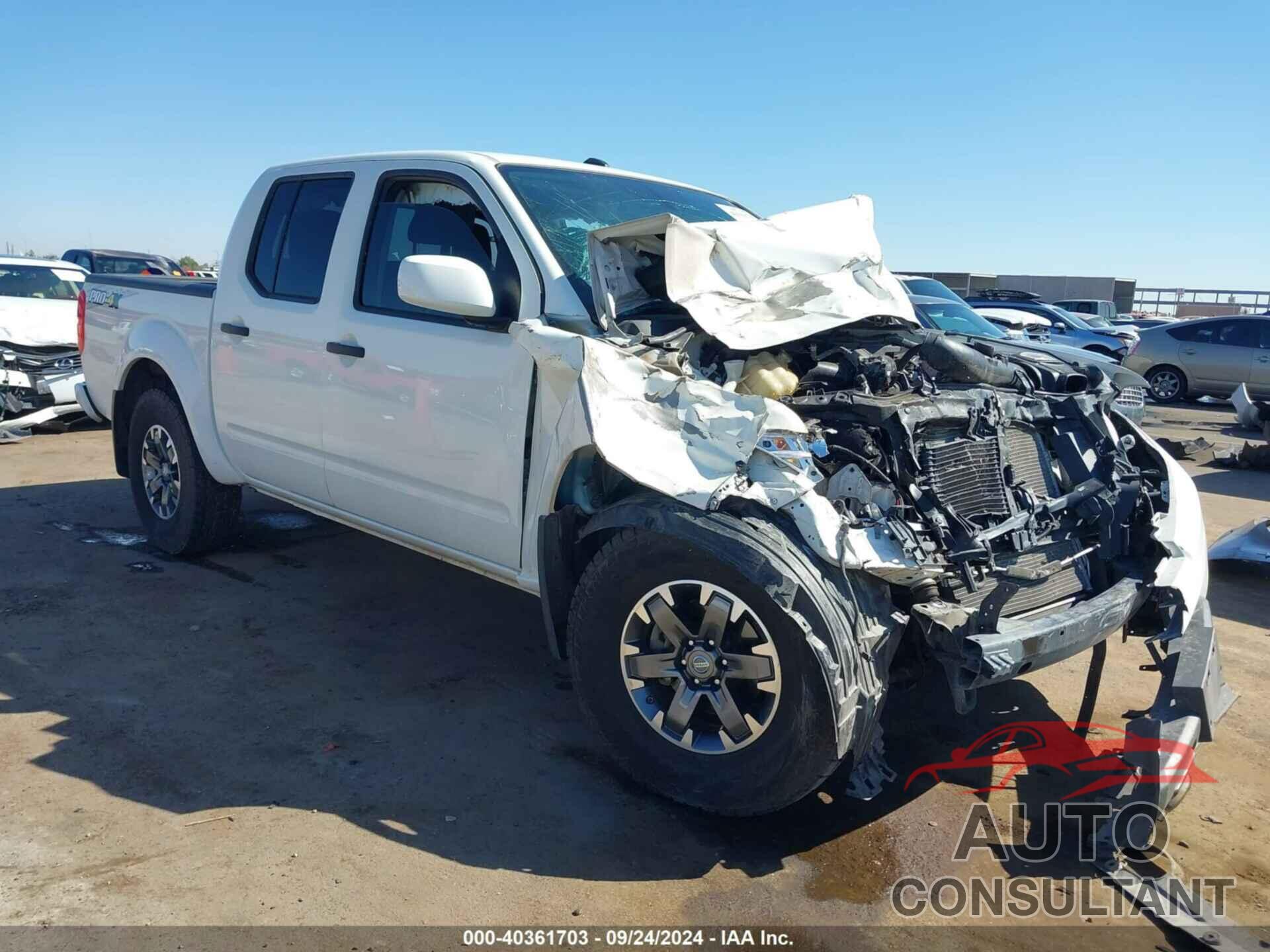 NISSAN FRONTIER 2019 - 1N6AD0EV4KN796784