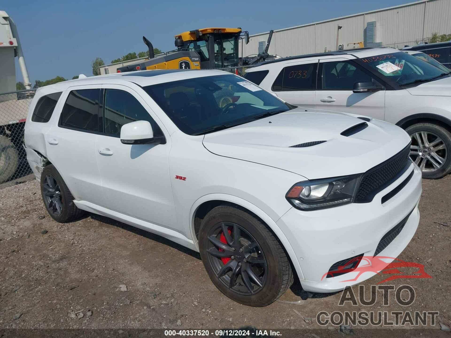 DODGE DURANGO 2018 - 1C4SDJGJ4JC323971