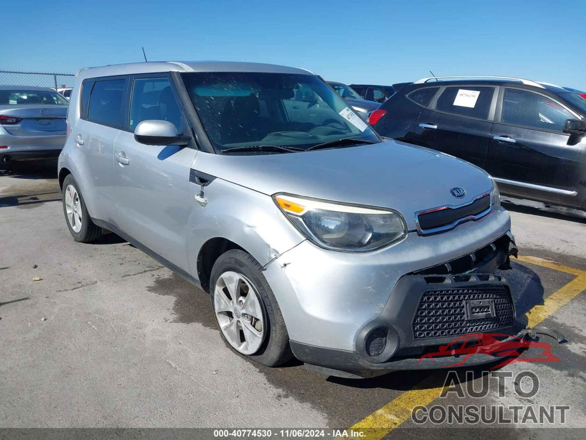 KIA SOUL 2014 - KNDJN2A25E7719177