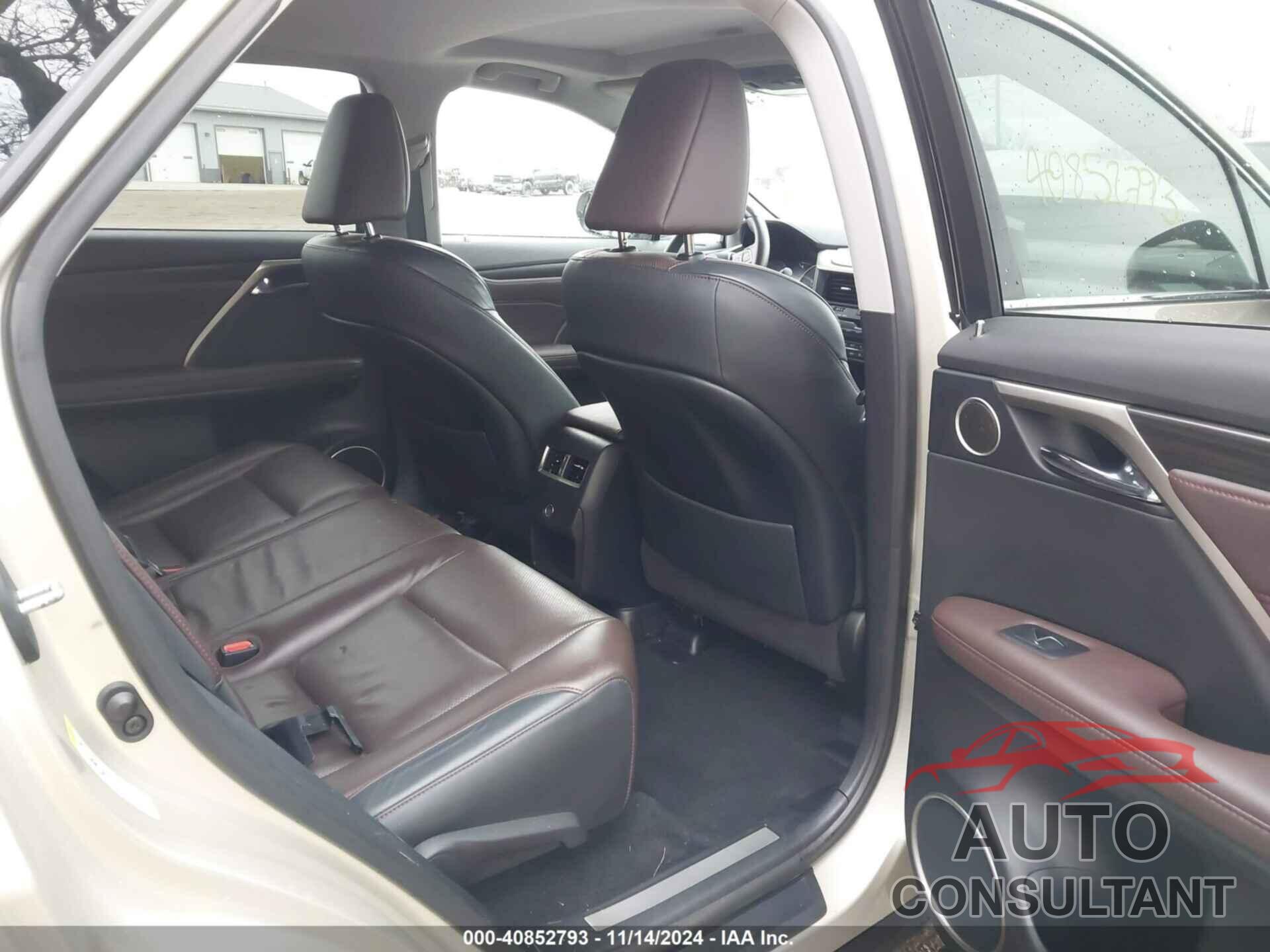 LEXUS RX 350 2017 - 2T2BZMCA0HC070024