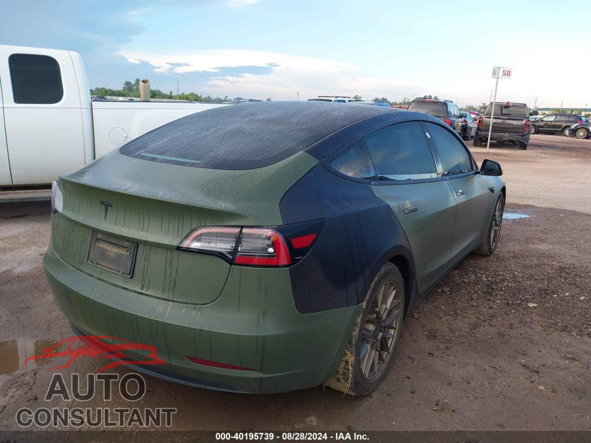 TESLA MODEL 3 2020 - 5YJ3E1EB5LF607080