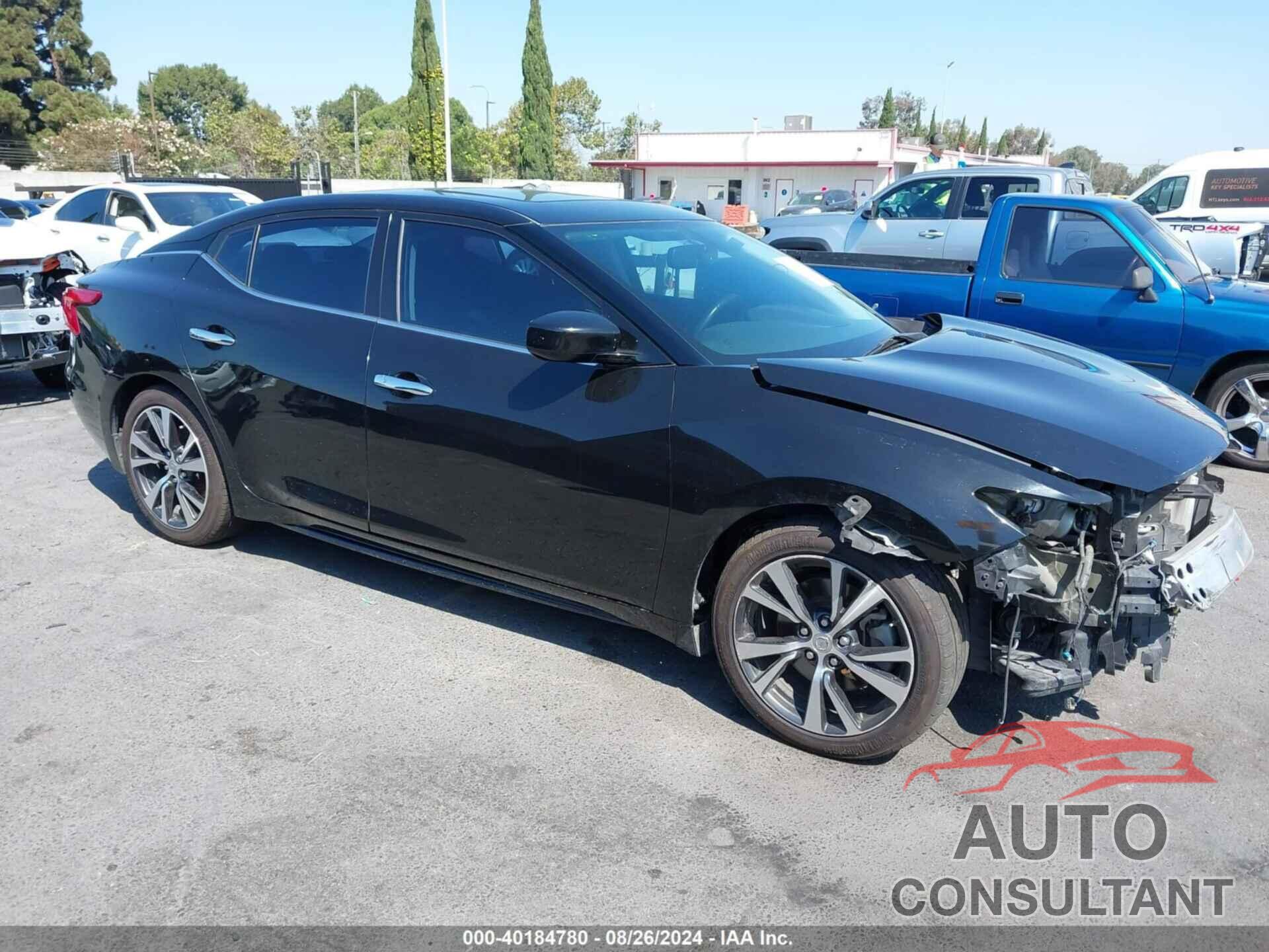 NISSAN MAXIMA 2017 - 1N4AA6APXHC410515