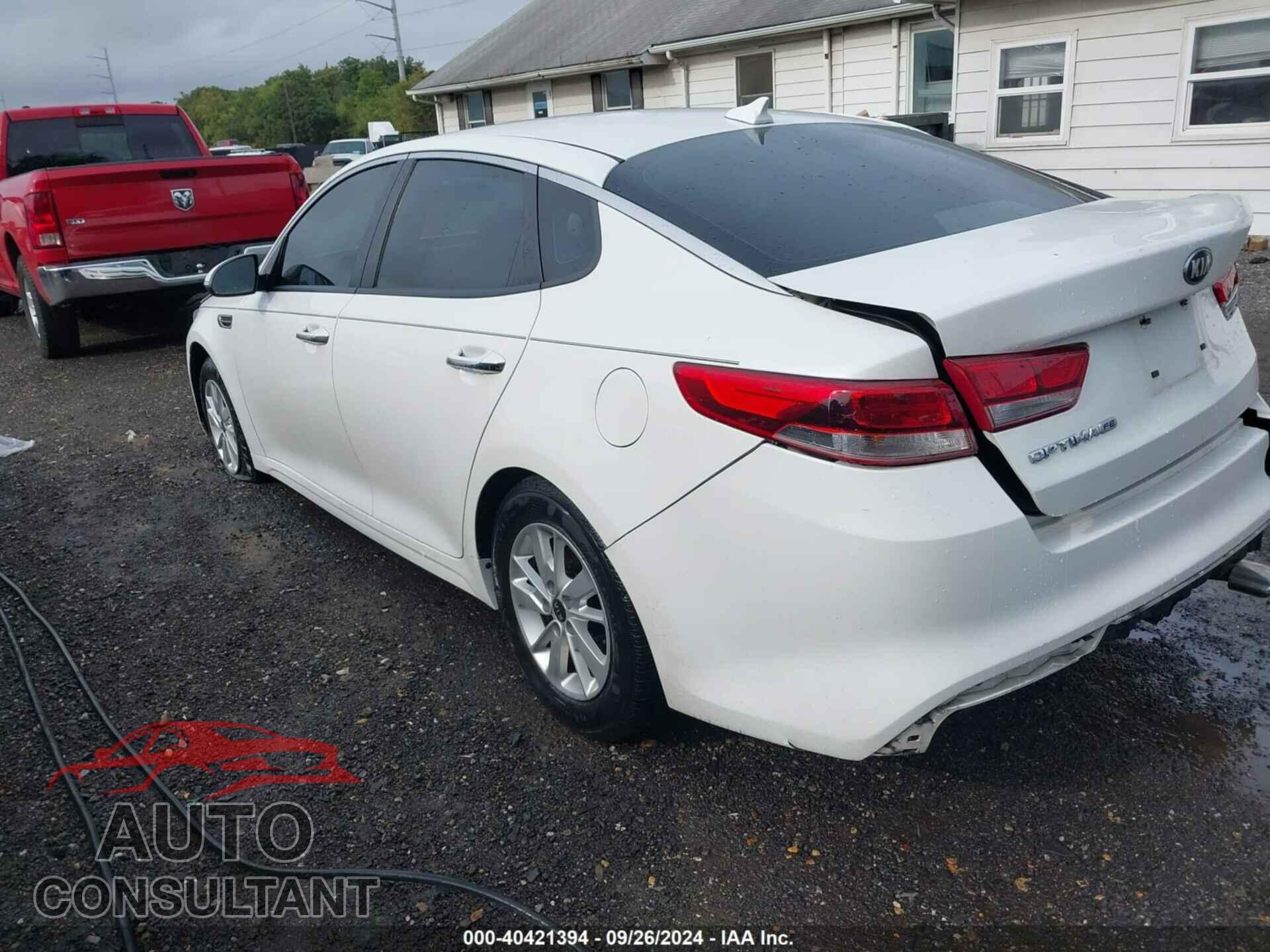 KIA OPTIMA 2016 - KNAGT4L35G5073586