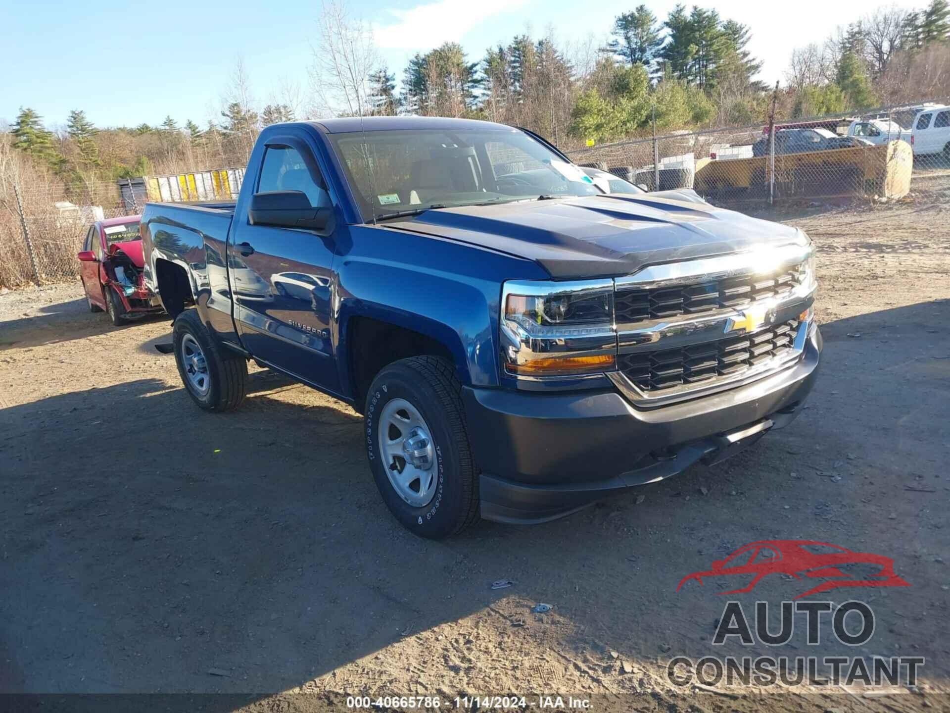 CHEVROLET SILVERADO 1500 2018 - 1GCNKNEC2JZ122355