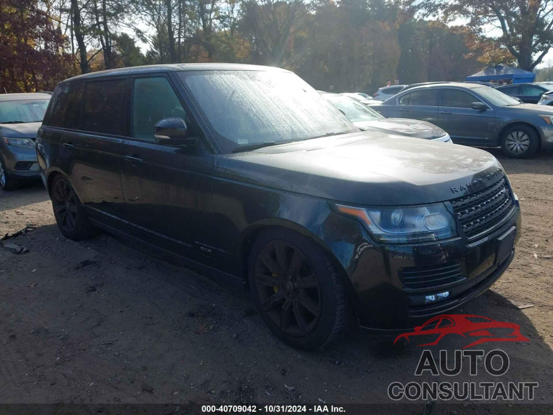 LAND ROVER RANGE ROVER 2017 - SALGS5FE8HA347874