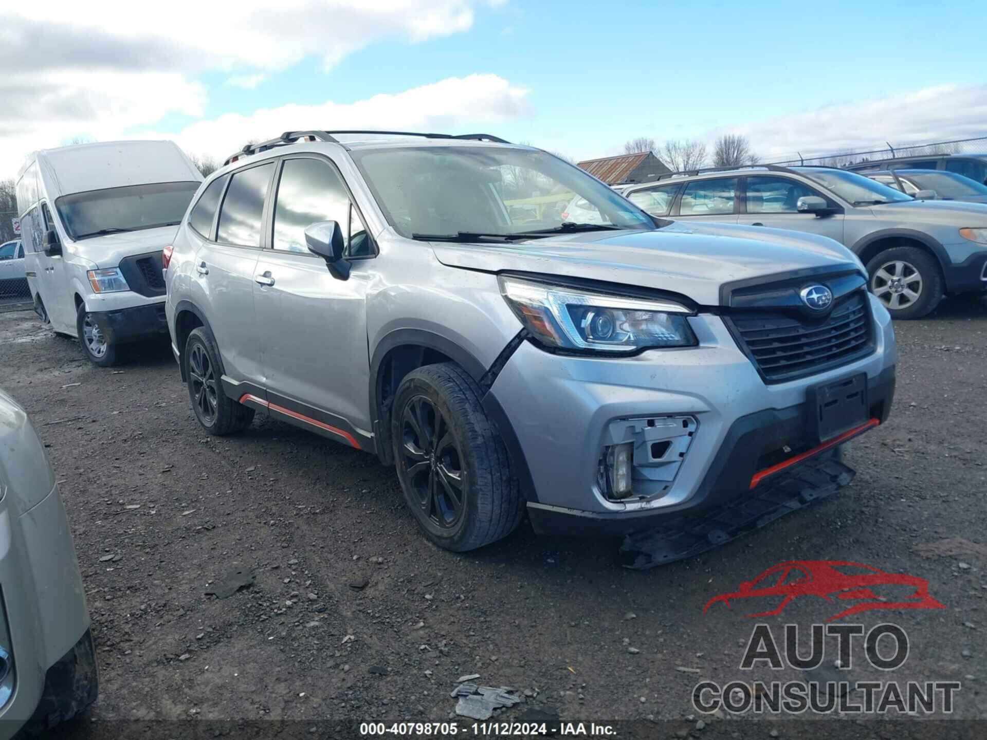 SUBARU FORESTER 2019 - JF2SKAJC8KH593498