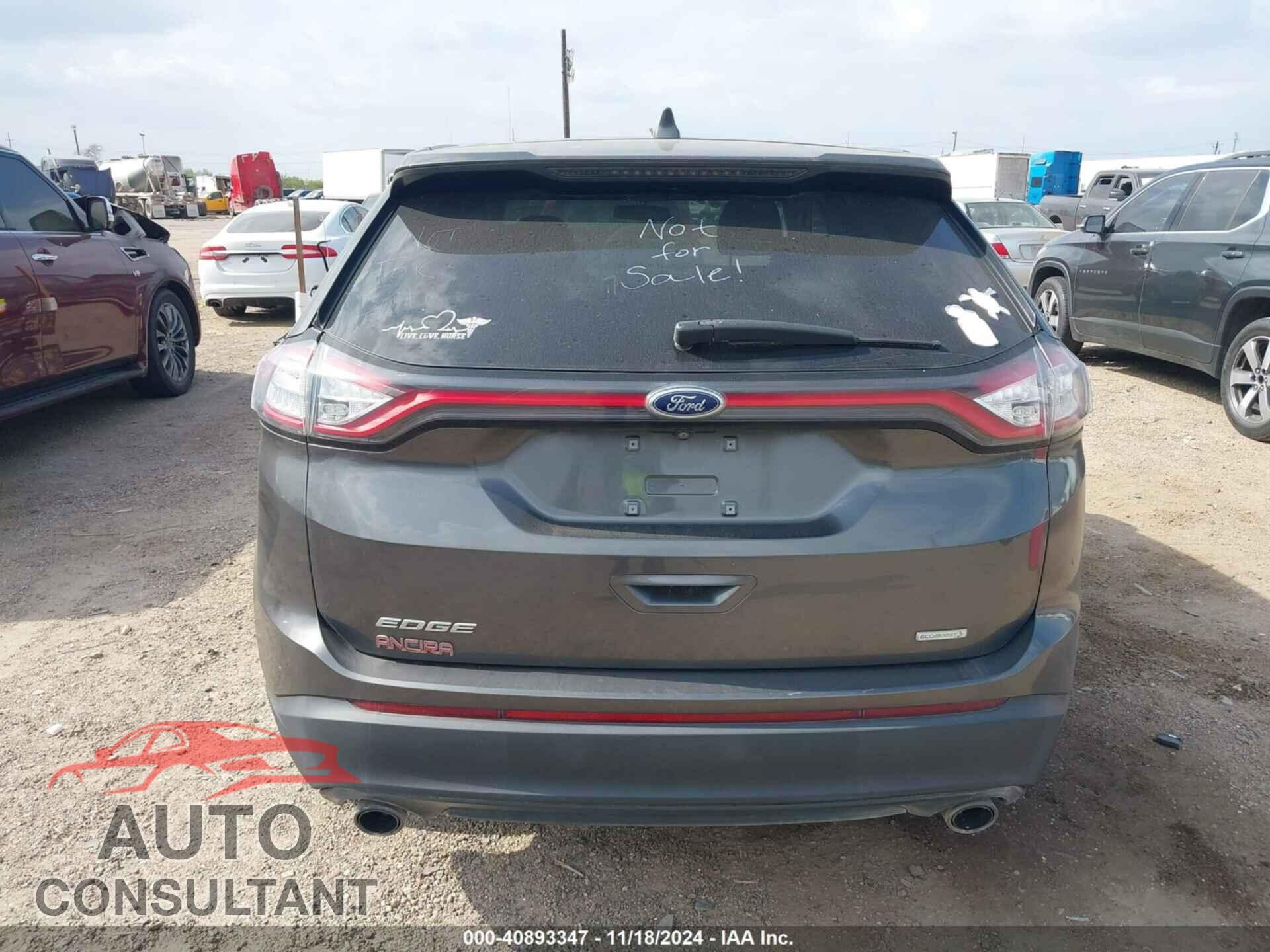 FORD EDGE 2017 - 2FMPK3G98HBB88657