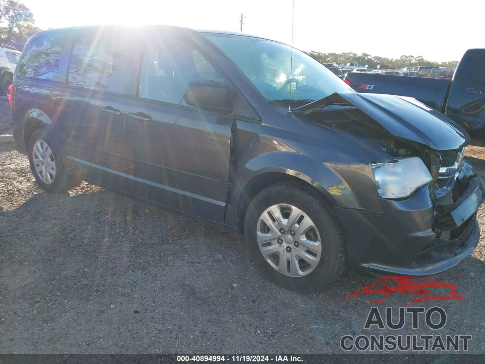 DODGE GRAND CARAVAN 2017 - 2C4RDGBG2HR694769