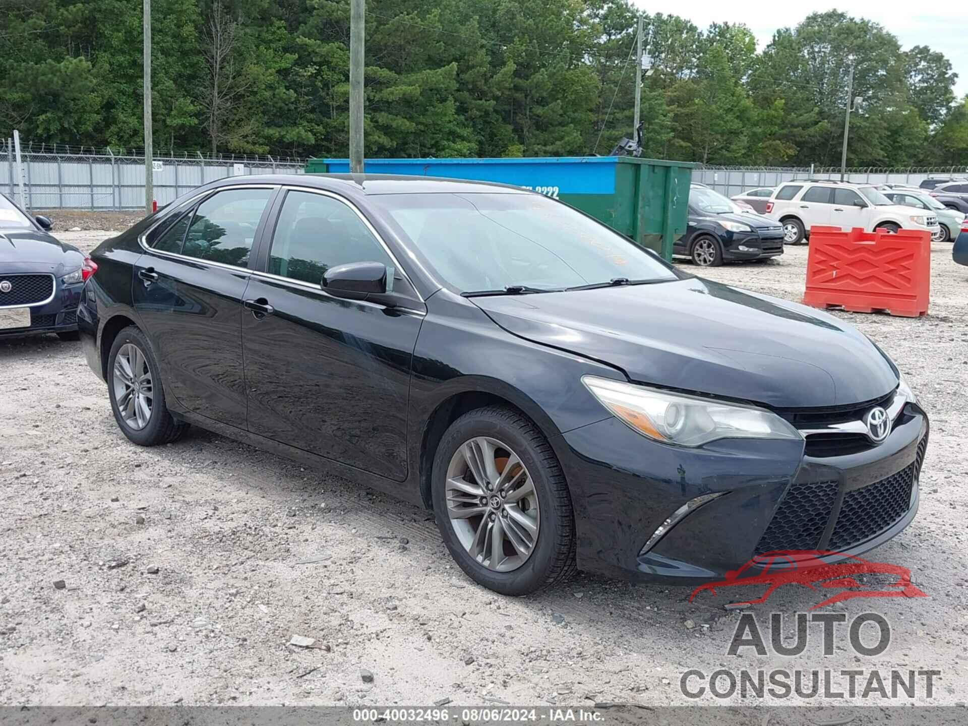 TOYOTA CAMRY 2017 - 4T1BF1FK1HU282929