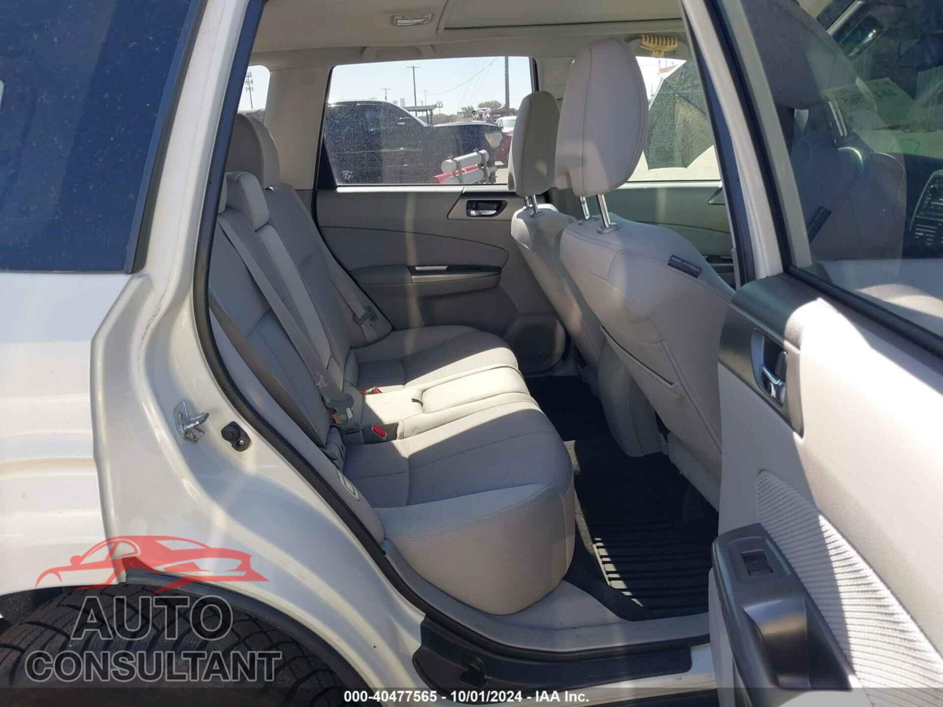 SUBARU FORESTER 2012 - JF2SHBDC0CH431284