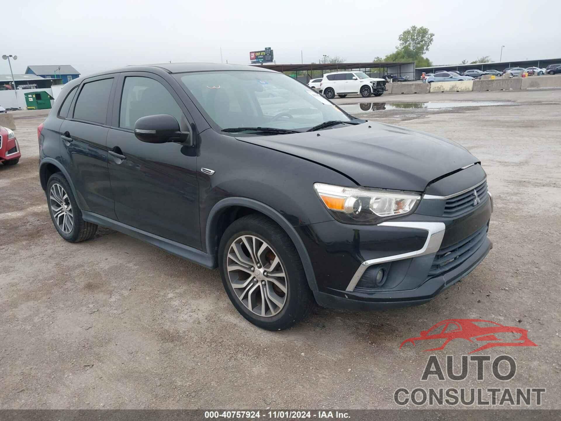 MITSUBISHI OUTLANDER SPORT 2017 - JA4AP3AW8HZ046519