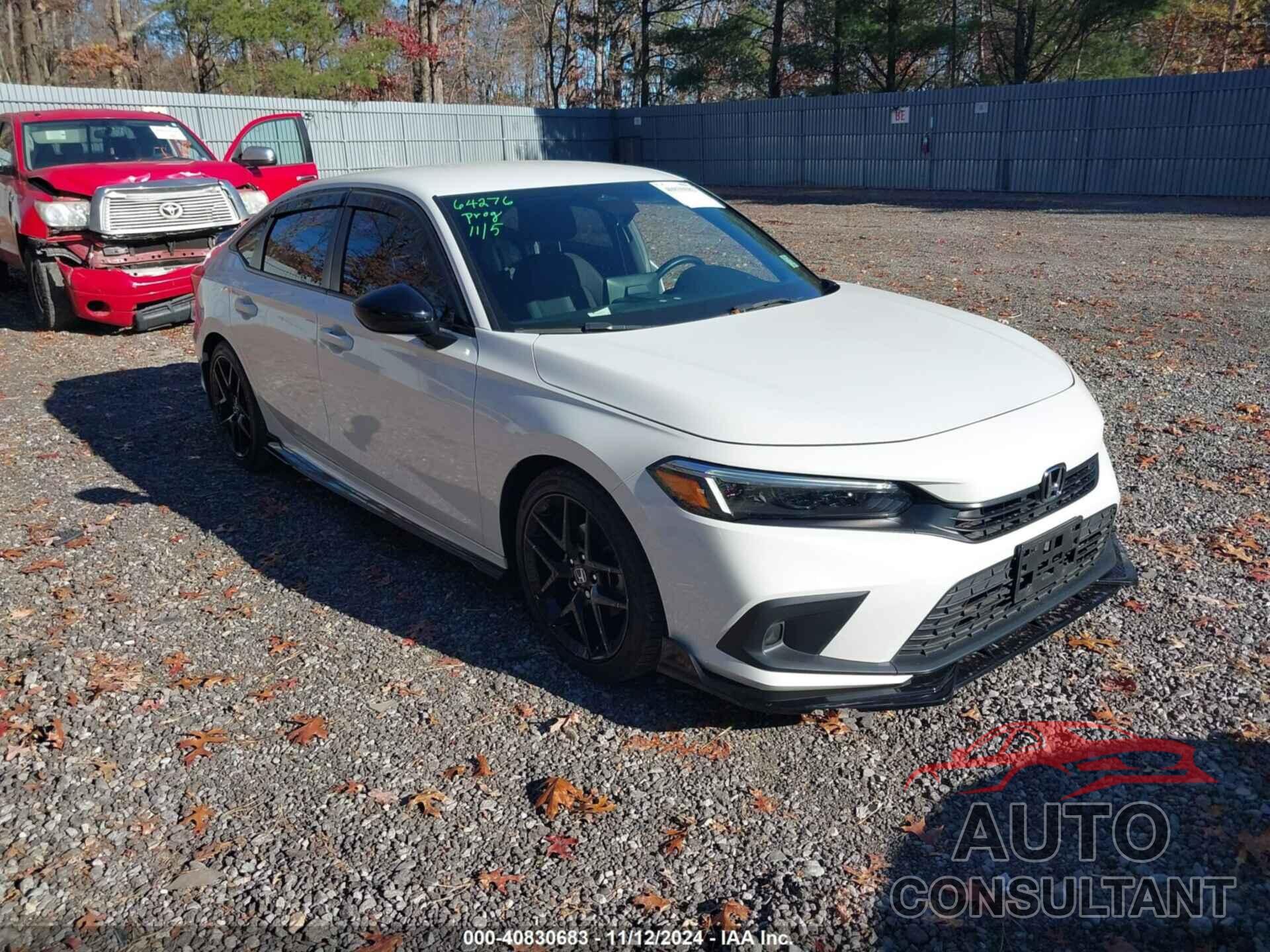 HONDA CIVIC 2022 - 2HGFE2F56NH596701