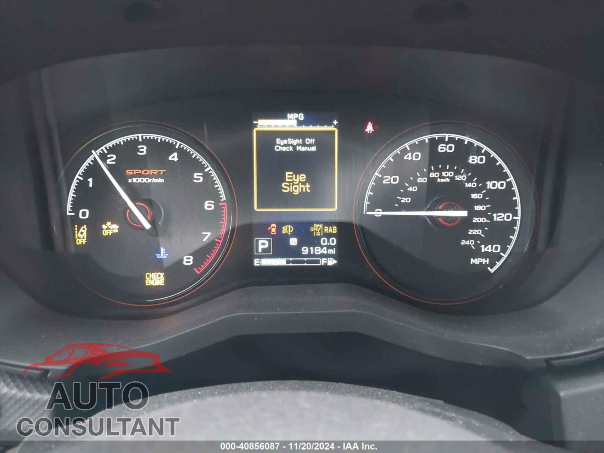 SUBARU FORESTER 2024 - JF2SKAGC4RH416612