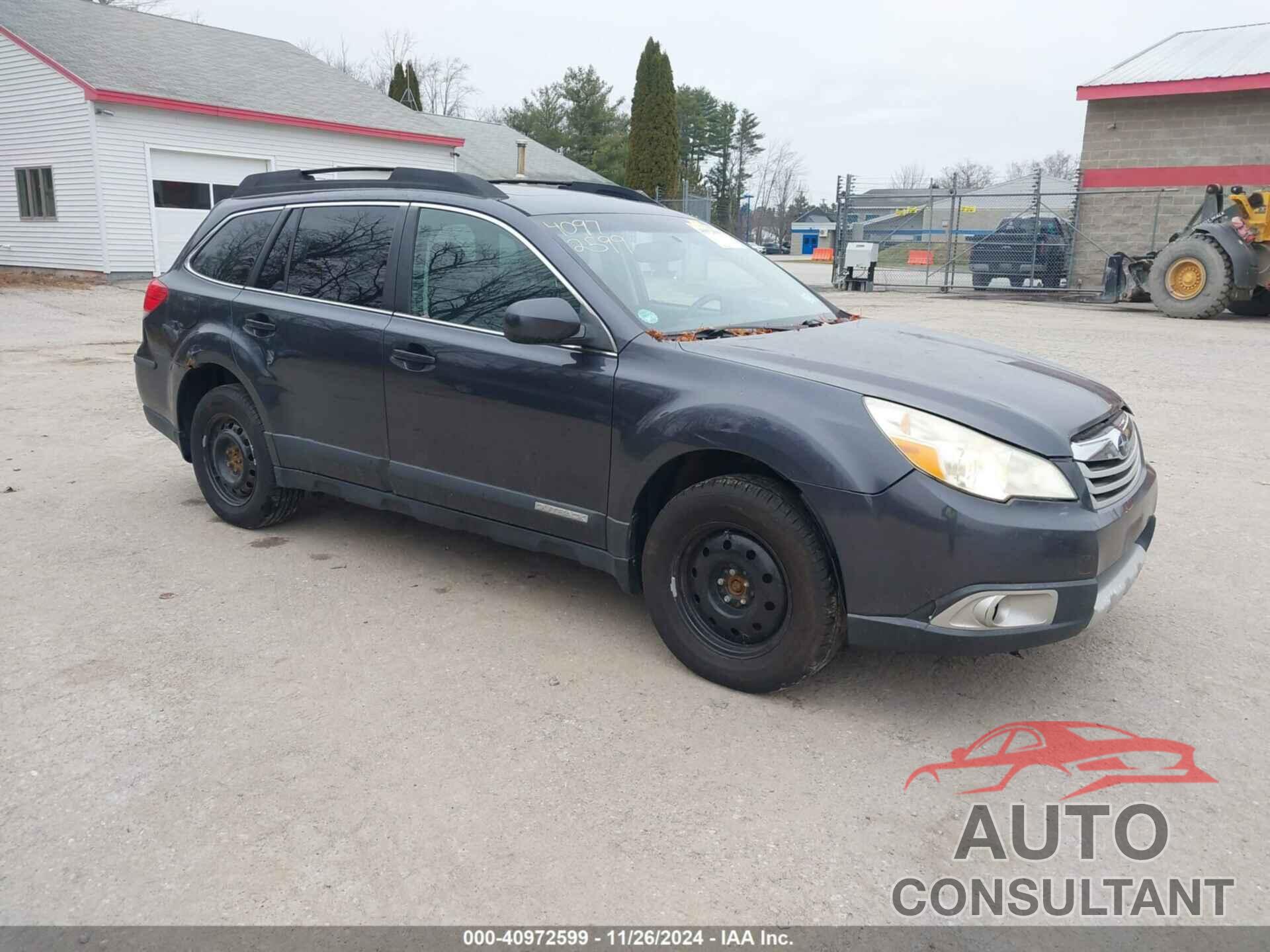 SUBARU OUTBACK 2011 - 4S4BRBKC9B3375139