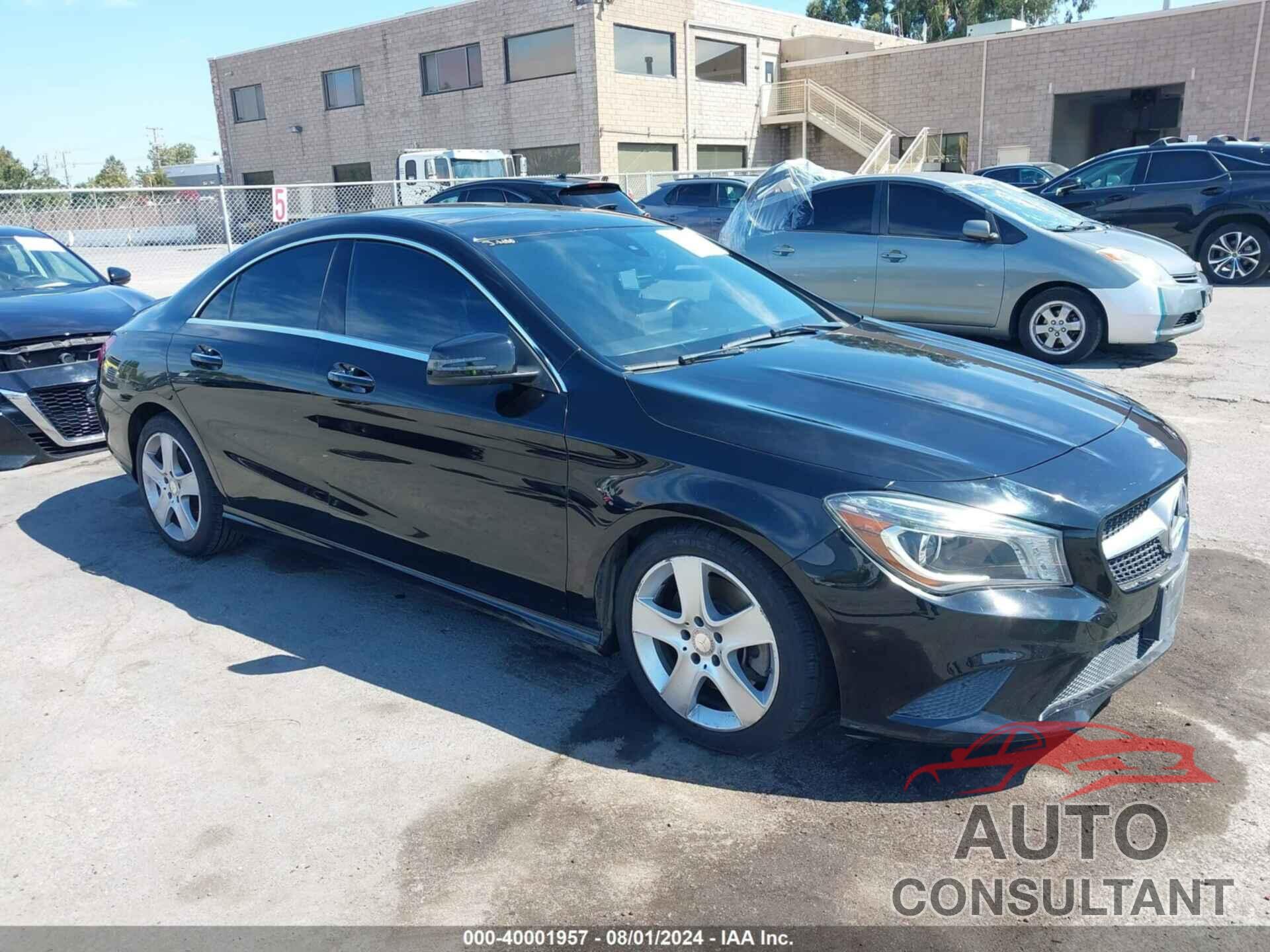 MERCEDES-BENZ CLA 250 2016 - WDDSJ4EB4GN377716
