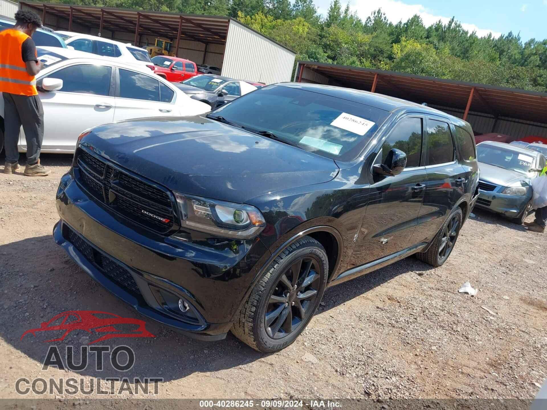 DODGE DURANGO 2017 - 1C4SDHCT2HC816834