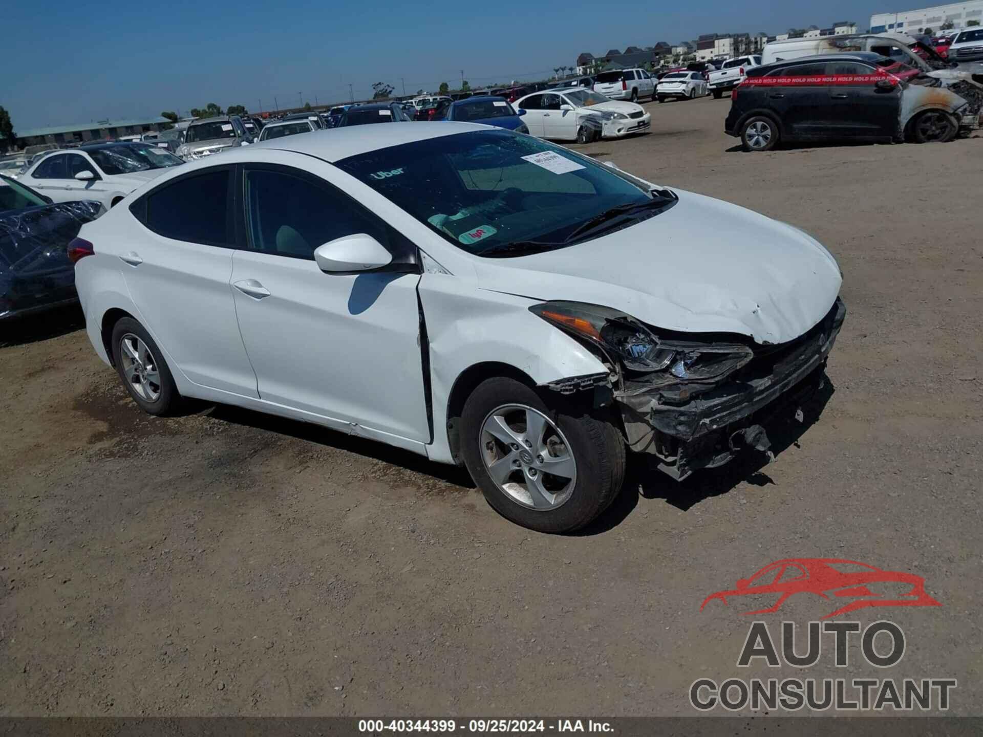 HYUNDAI ELANTRA 2015 - 5NPDH4AE6FH585870