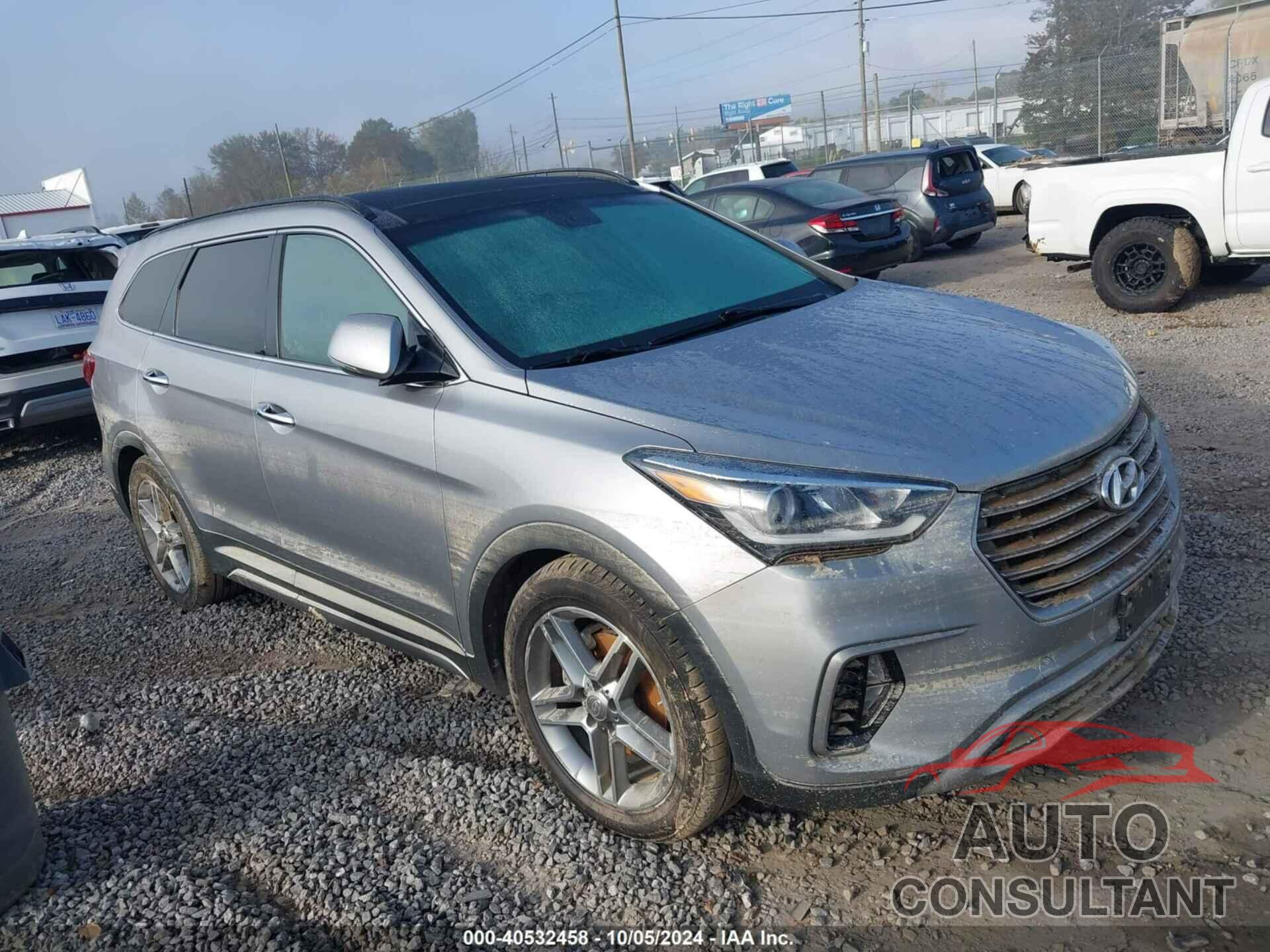 HYUNDAI SANTA FE 2017 - KM8SRDHF7HU229693