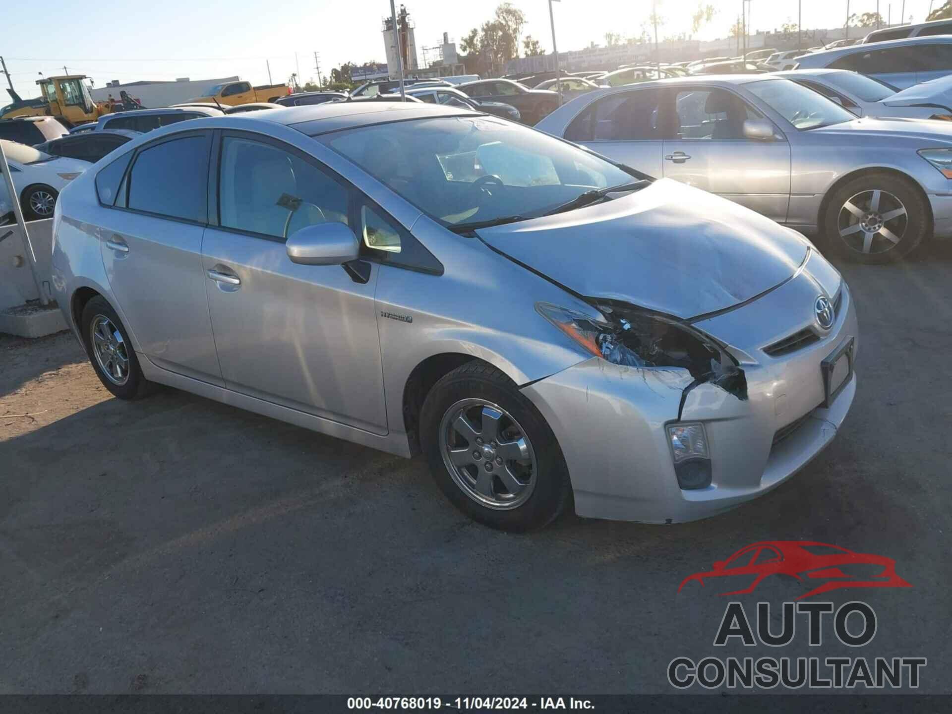 TOYOTA PRIUS 2010 - JTDKN3DU5A1016831