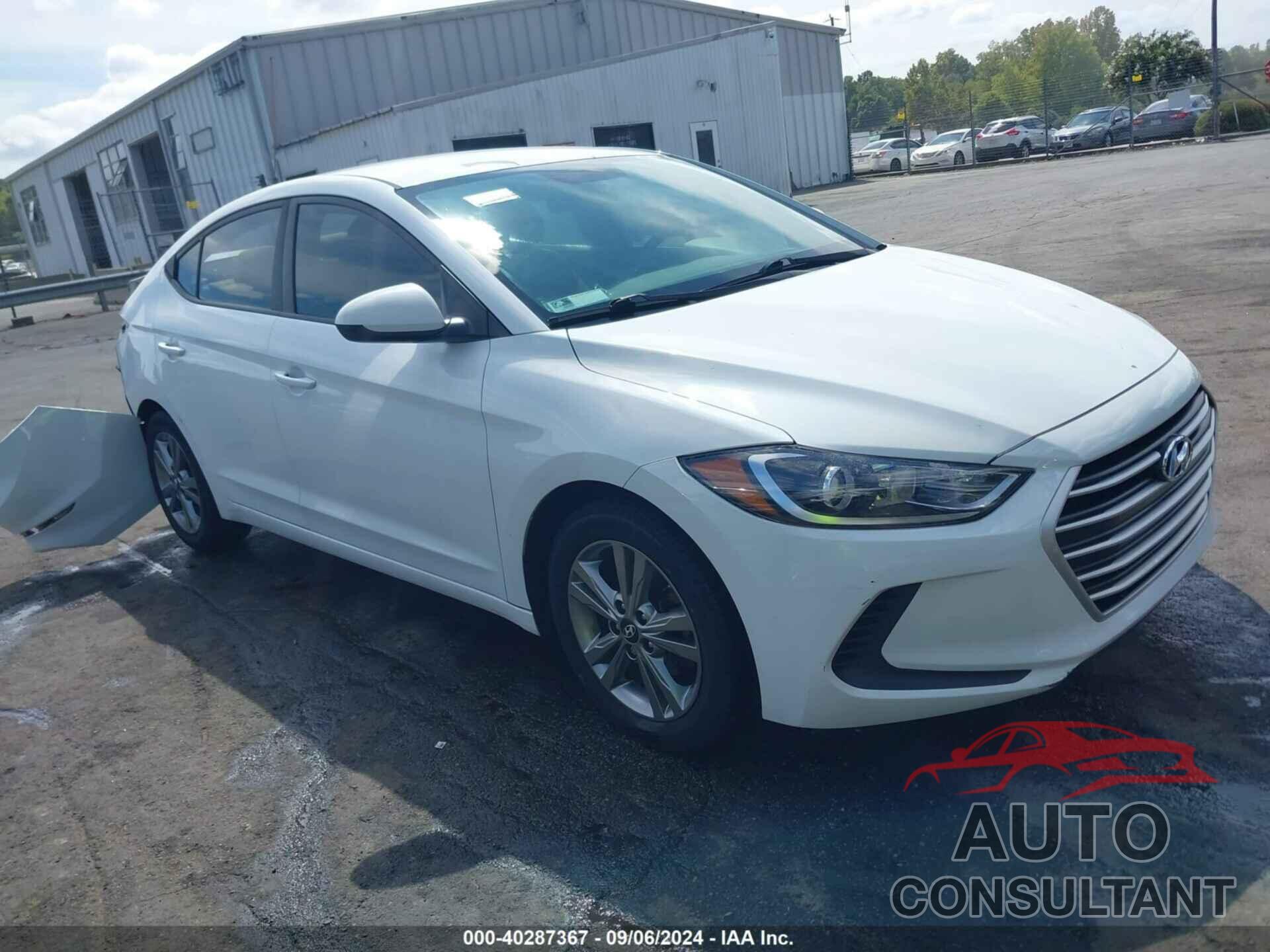 HYUNDAI ELANTRA 2017 - 5NPD84LF8HH058583