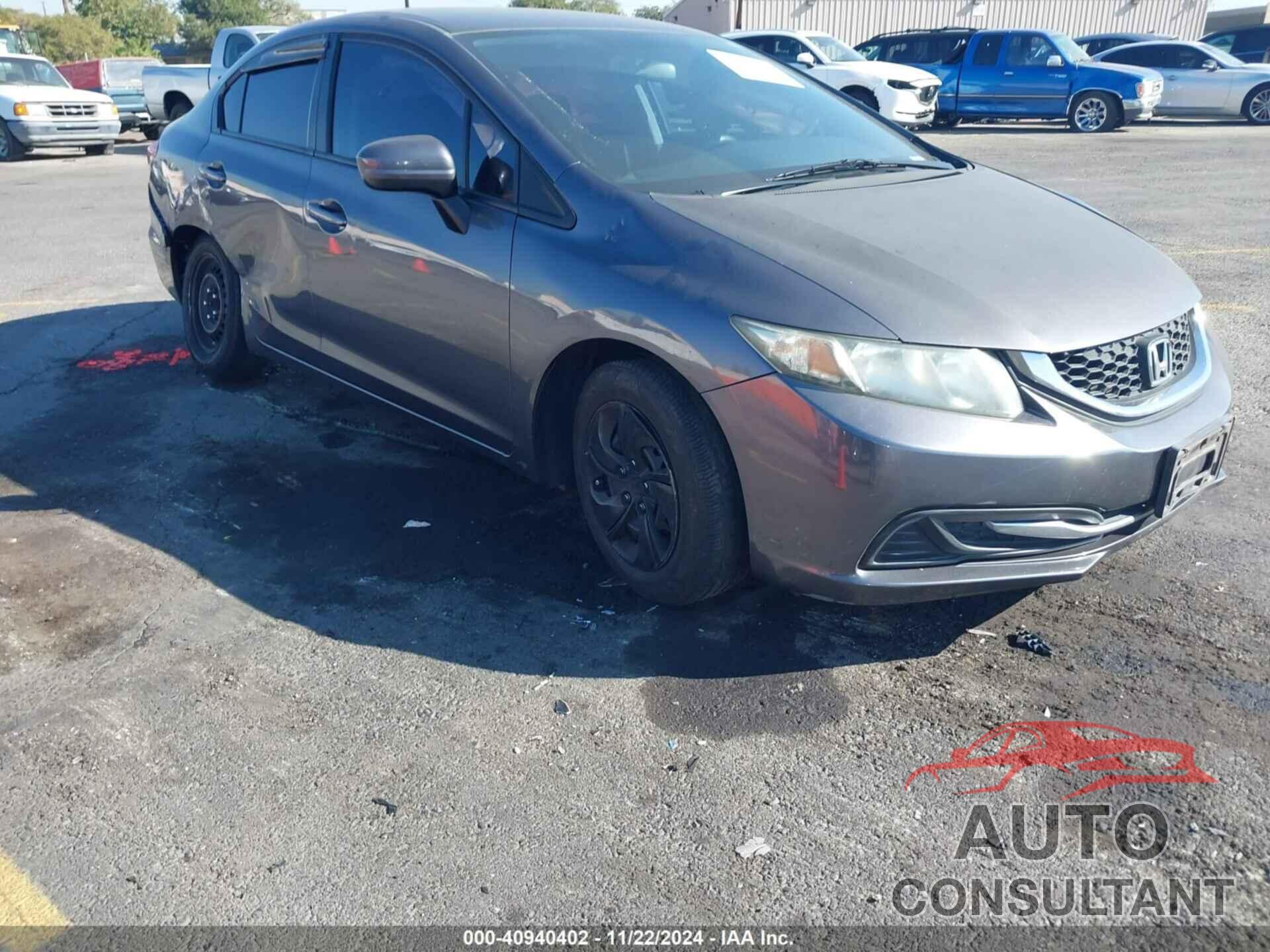 HONDA CIVIC 2015 - 19XFB2F55FE242902