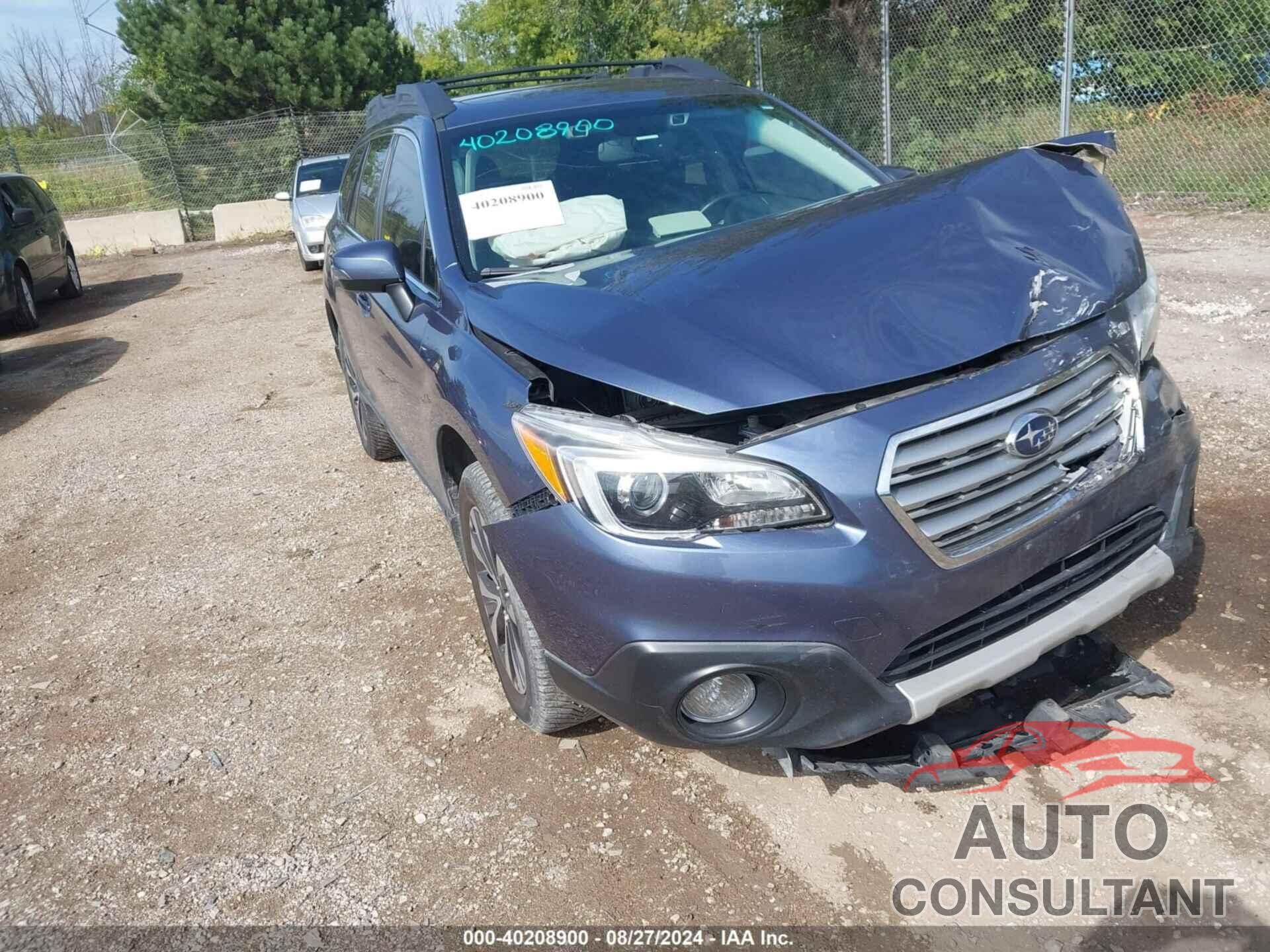 SUBARU OUTBACK 2016 - 4S4BSBNC6G3240188