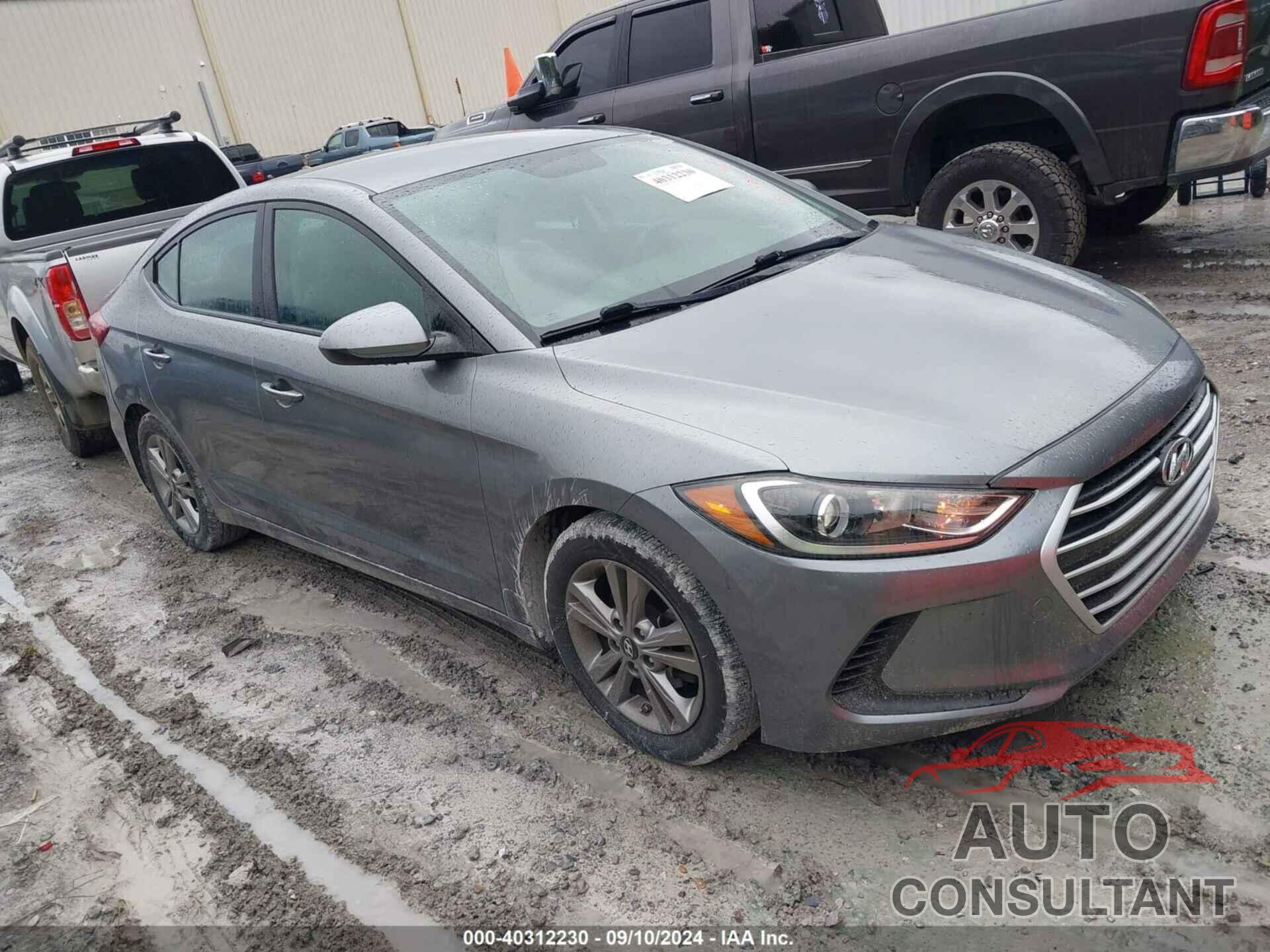 HYUNDAI ELANTRA 2017 - KMHD84LF7HU246500