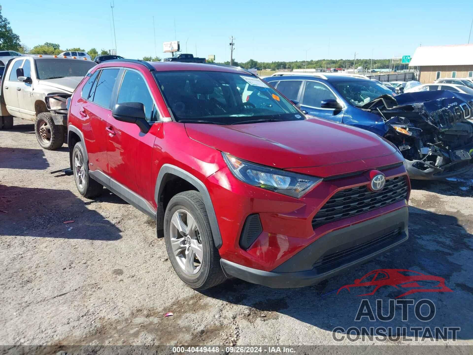 TOYOTA RAV4 HYBRID 2022 - 2T3LWRFVXNW144239