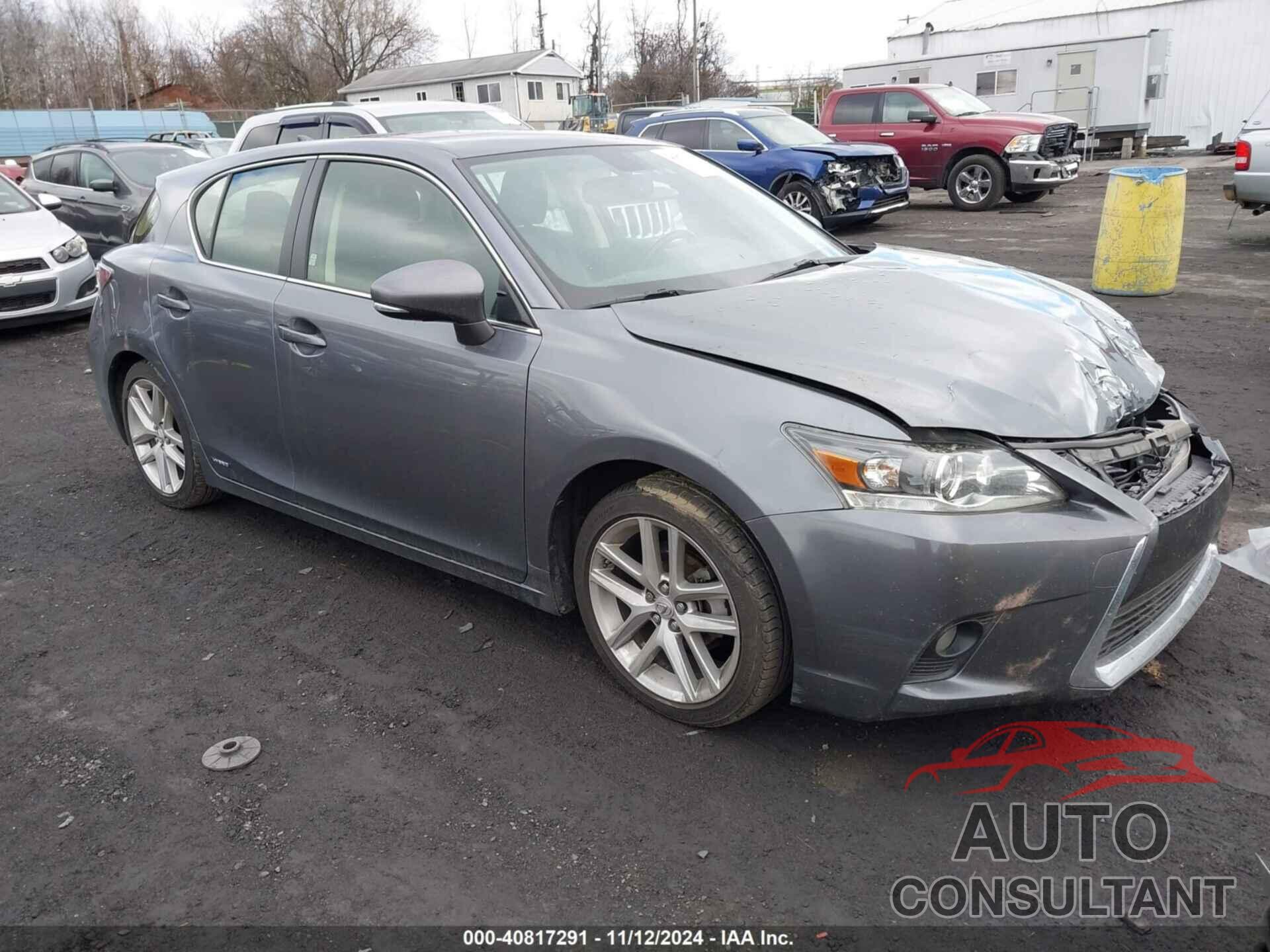 LEXUS CT 200H 2017 - JTHKD5BH6H2288019