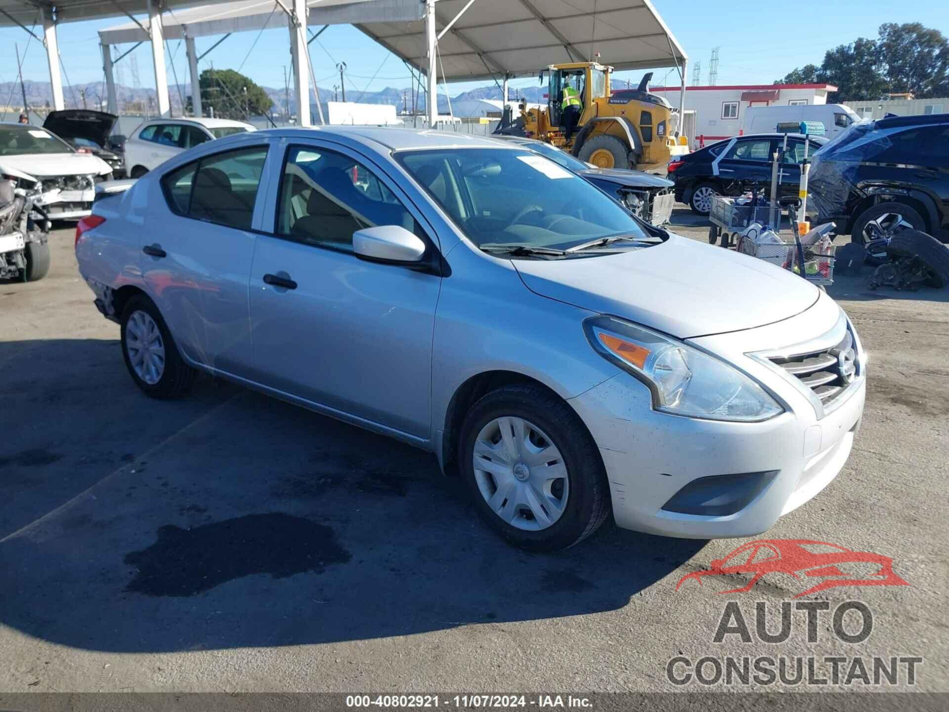 NISSAN VERSA 2018 - 3N1CN7APXJL854746