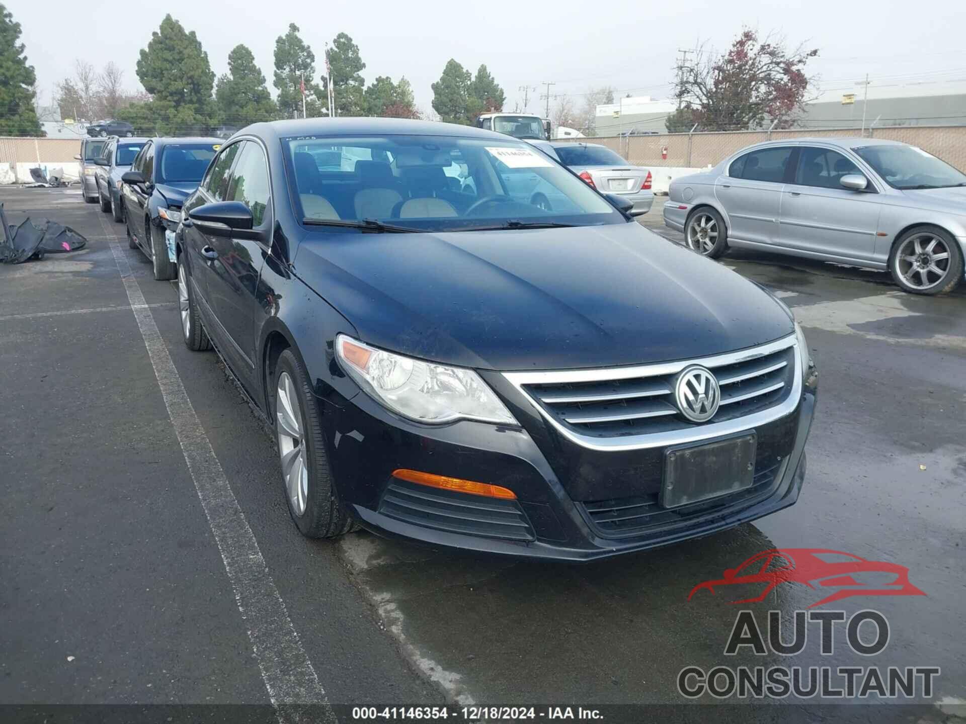 VOLKSWAGEN CC 2012 - WVWMP7AN3CE538053