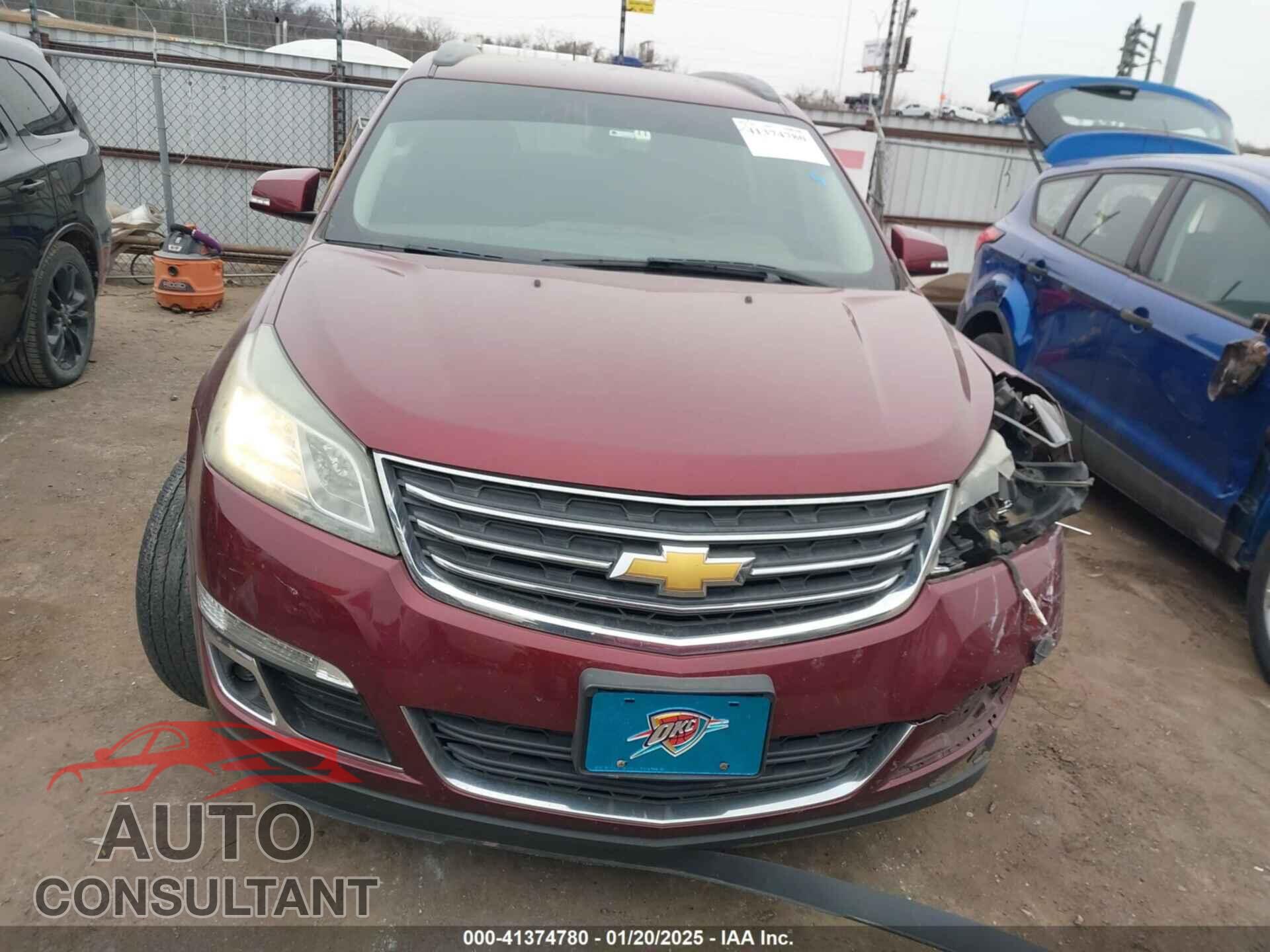 CHEVROLET TRAVERSE 2015 - 1GNKRGKD9FJ380697