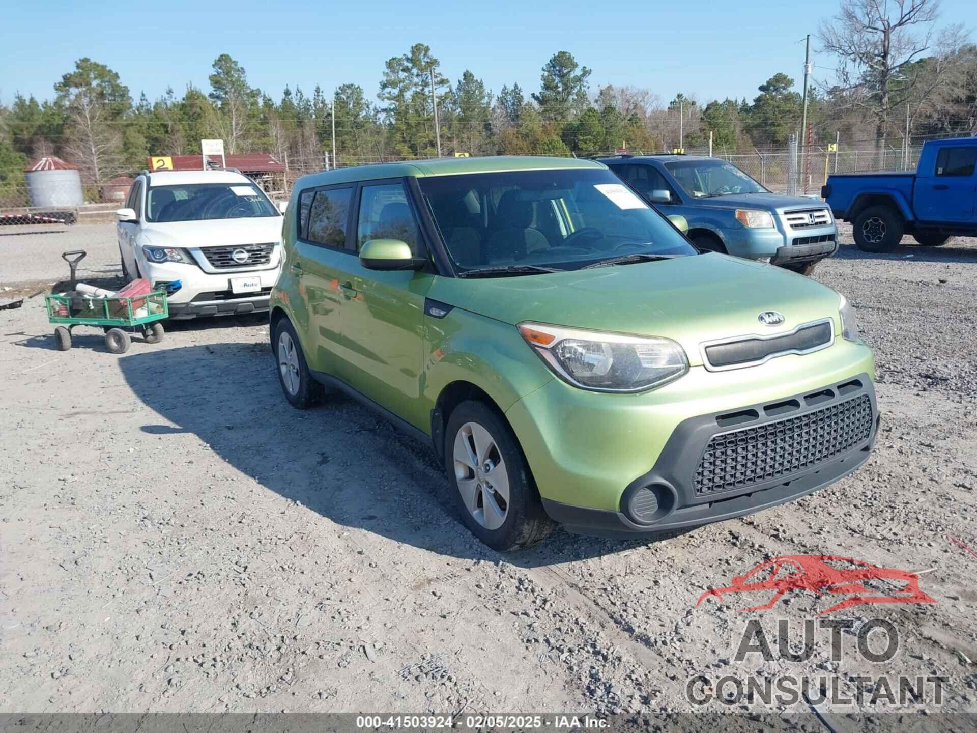 KIA SOUL 2014 - KNDJN2A21E7715630