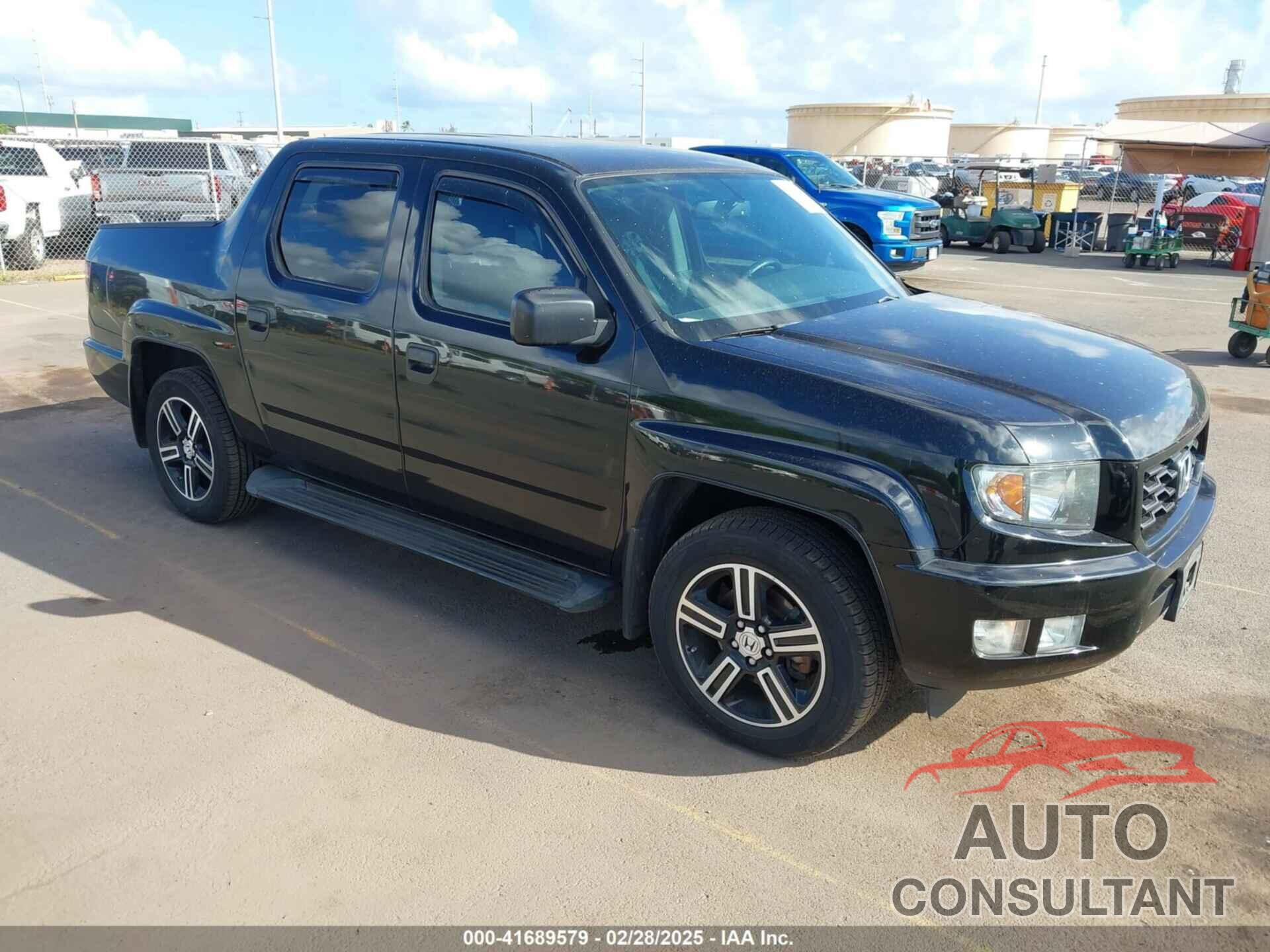HONDA RIDGELINE 2013 - 5FPYK1F70DB011814