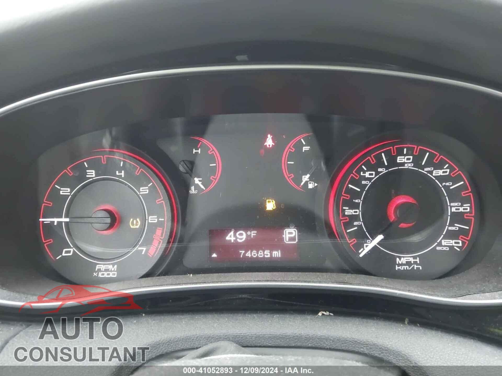 DODGE DART 2013 - 1C3CDFBA6DD143676