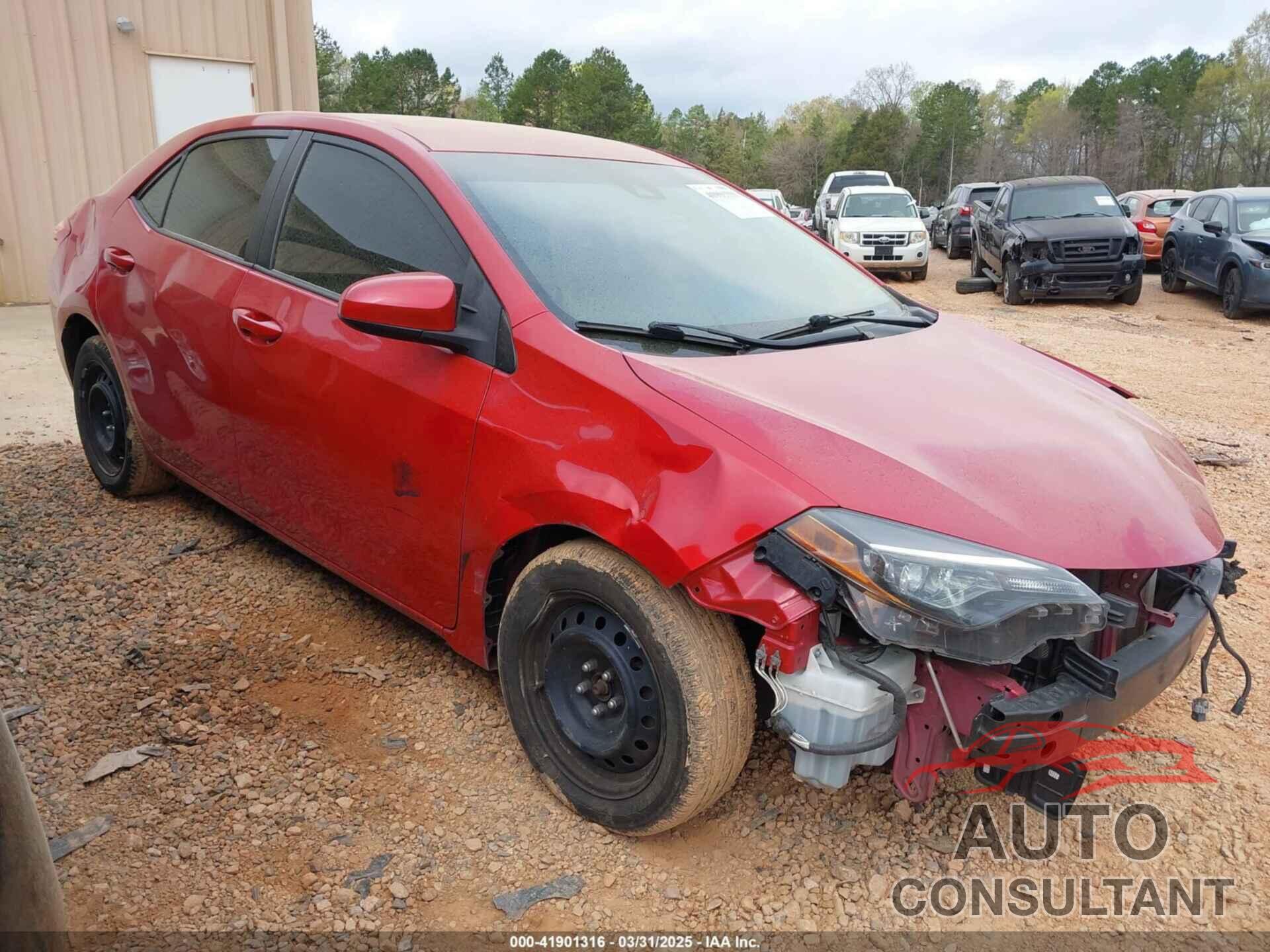 TOYOTA COROLLA 2019 - 2T1BURHE5KC225668