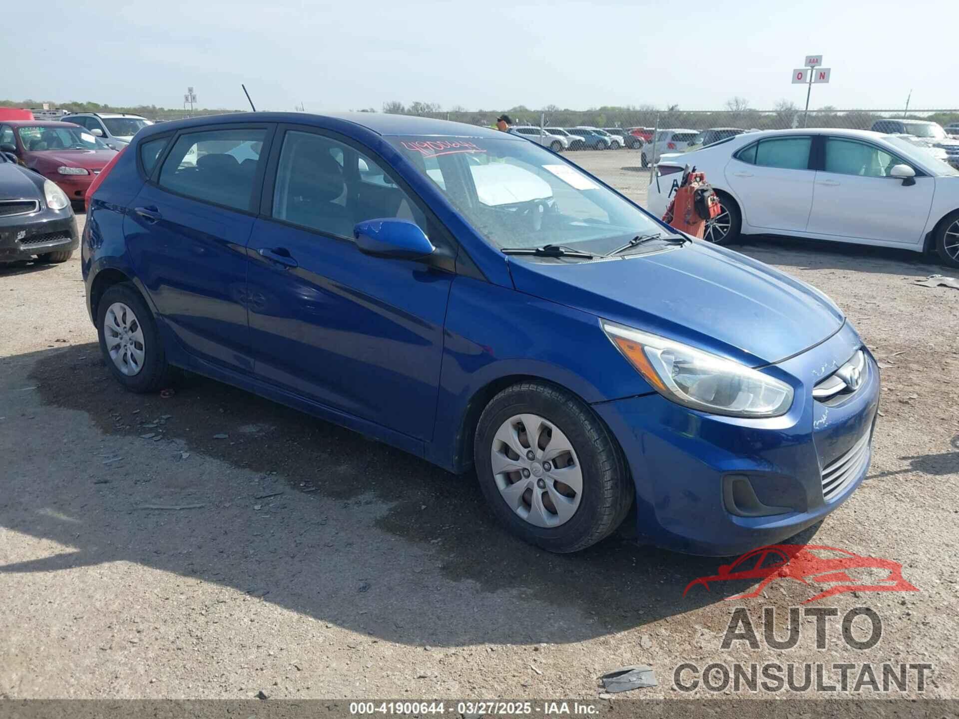 HYUNDAI ACCENT 2015 - KMHCT5AEXFU206113