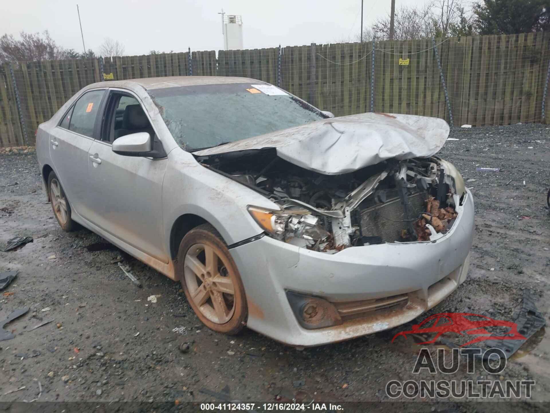 TOYOTA CAMRY 2012 - 4T1BF1FK4CU082426