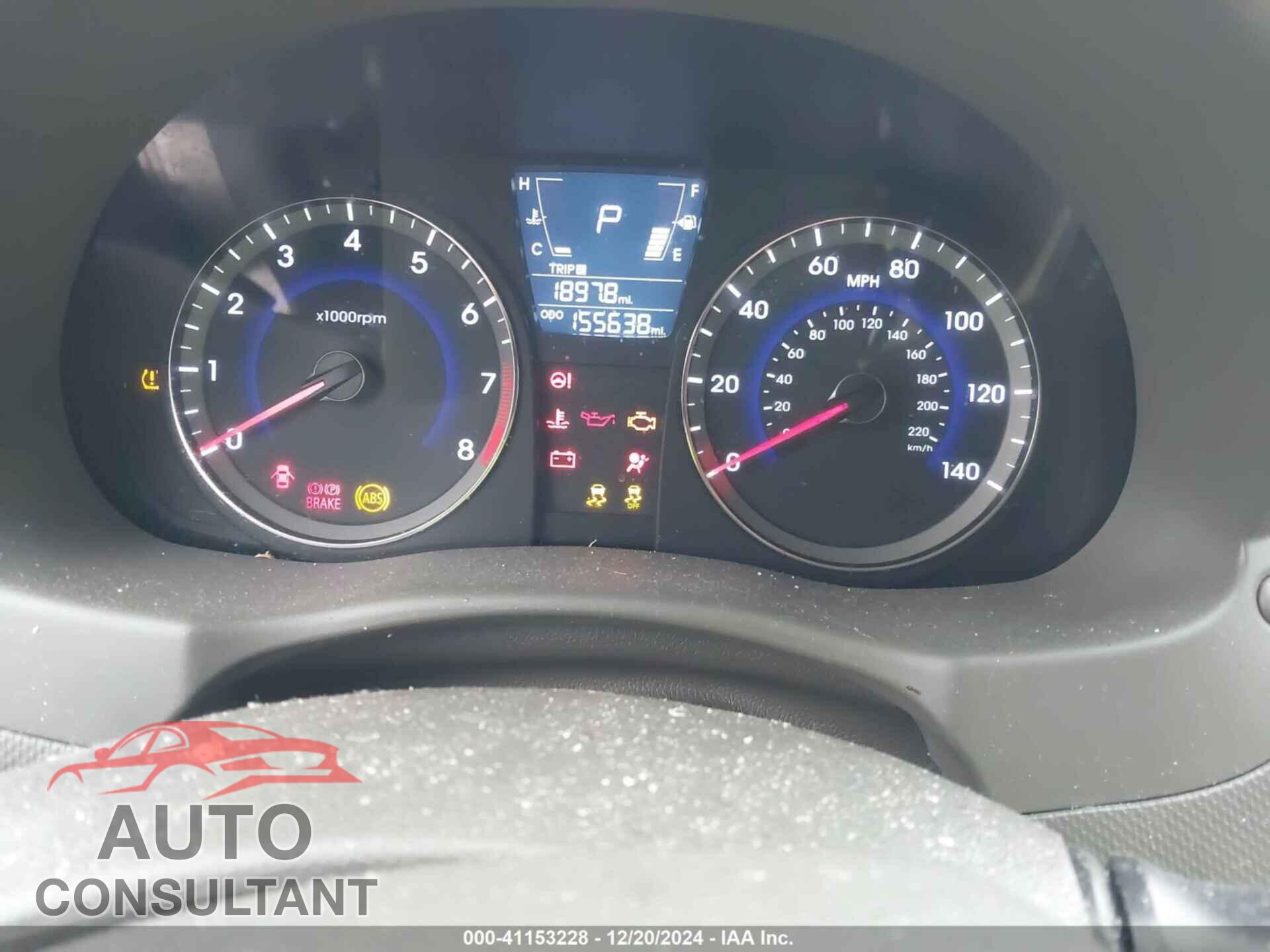 HYUNDAI ACCENT 2014 - KMHCT4AEXEU712954