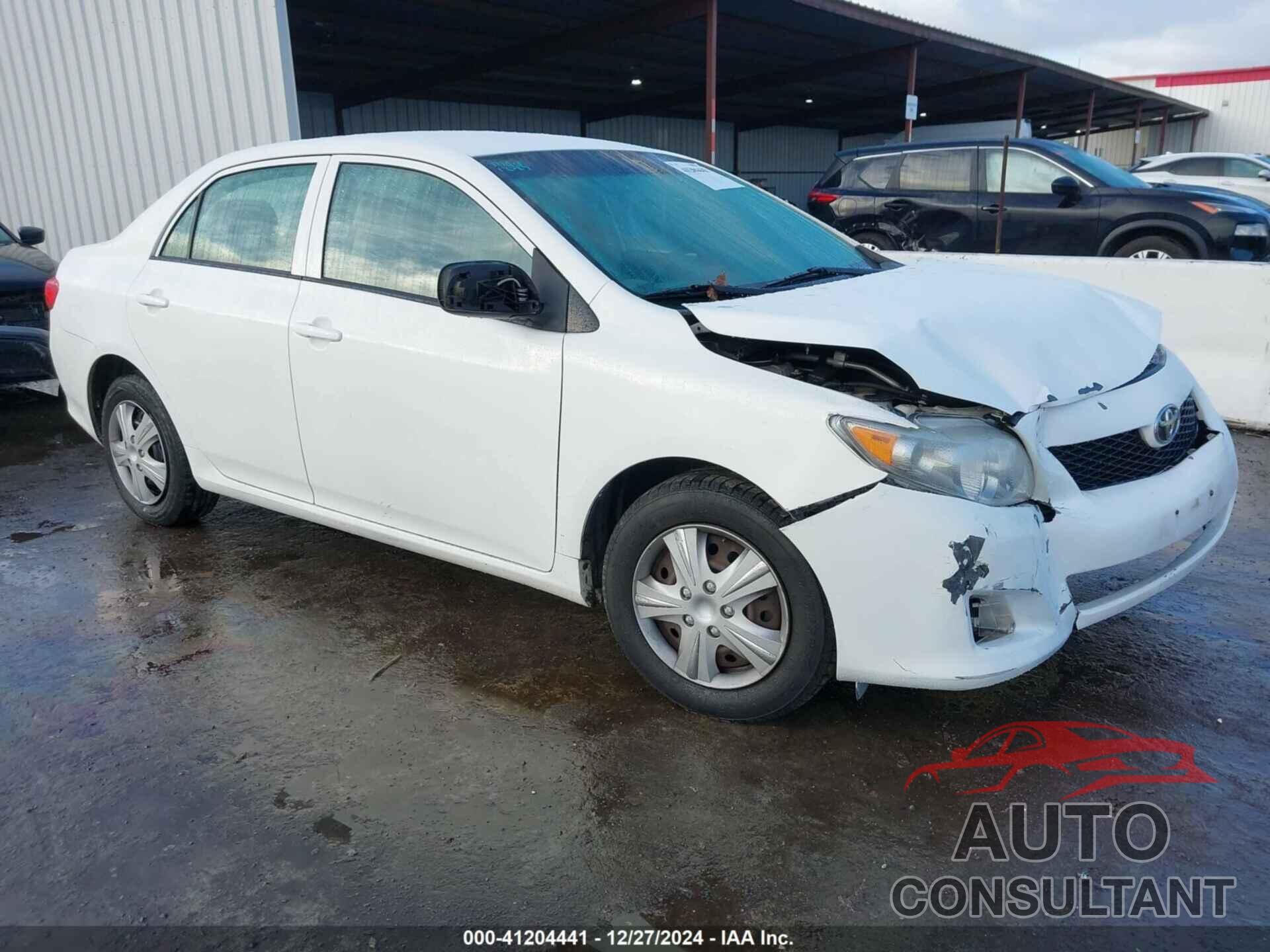 TOYOTA COROLLA 2010 - 1NXBU4EE9AZ210658