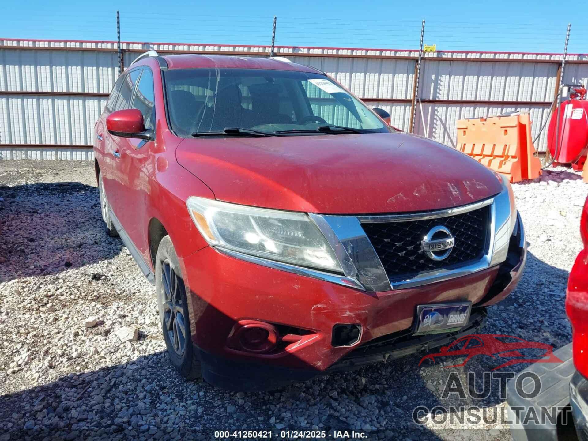 NISSAN PATHFINDER 2013 - 5N1AR2MN6DC656506