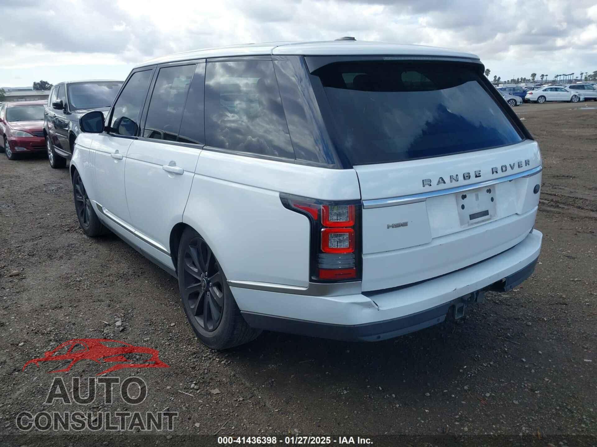 LAND ROVER RANGE ROVER 2013 - SALGS2DF1DA100751